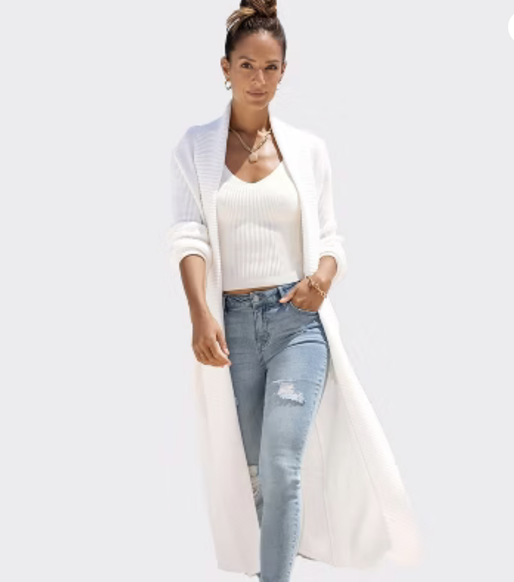 long cardigan