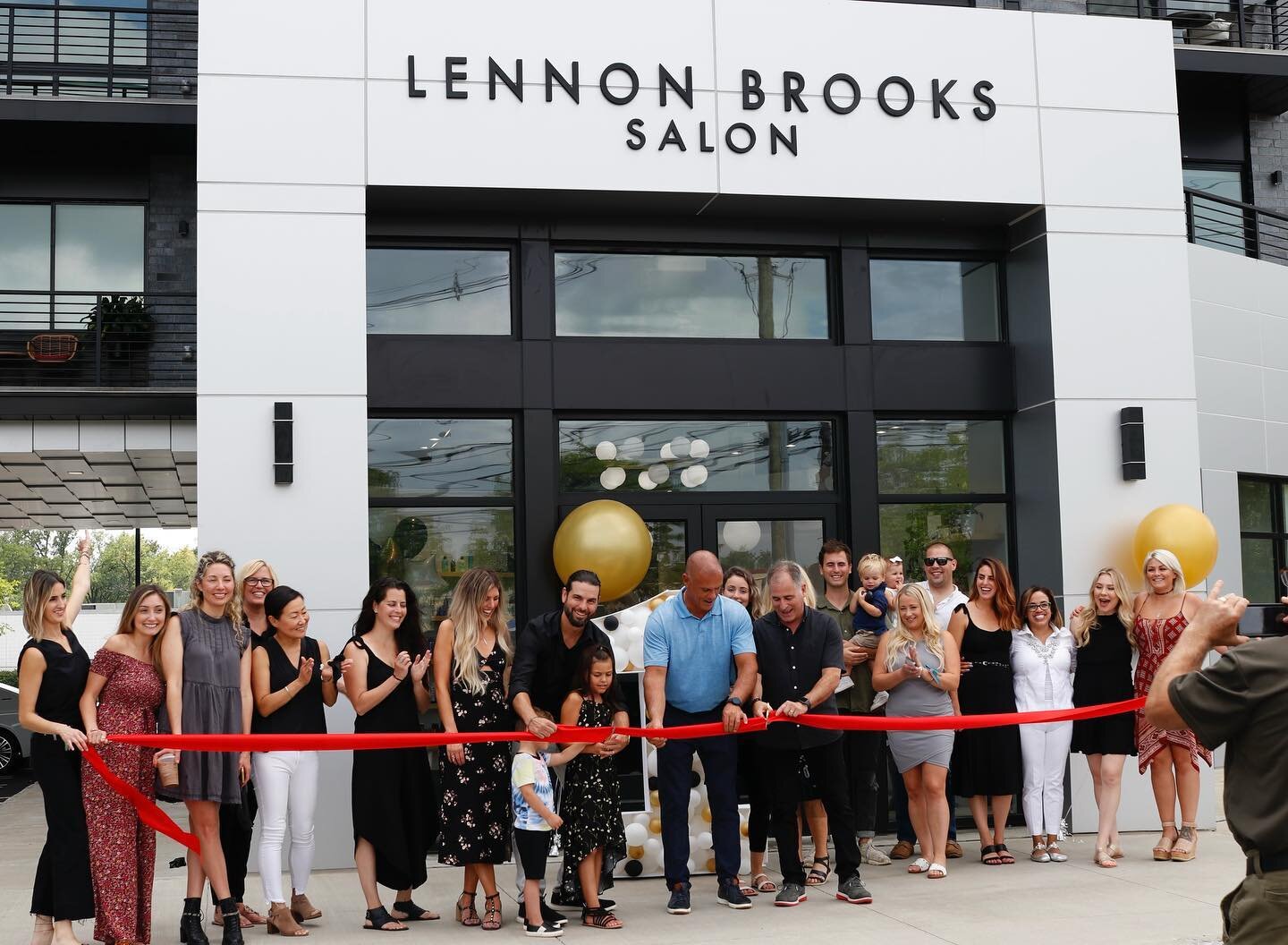 Last week, we celebrated The Grand Opening and The One Year Anniversary of Lennon Brooks Salon with the Mayor, Family and Friends. We are so thankful to so many of you who have been with us every step of the way. We enjoyed every minute having you in