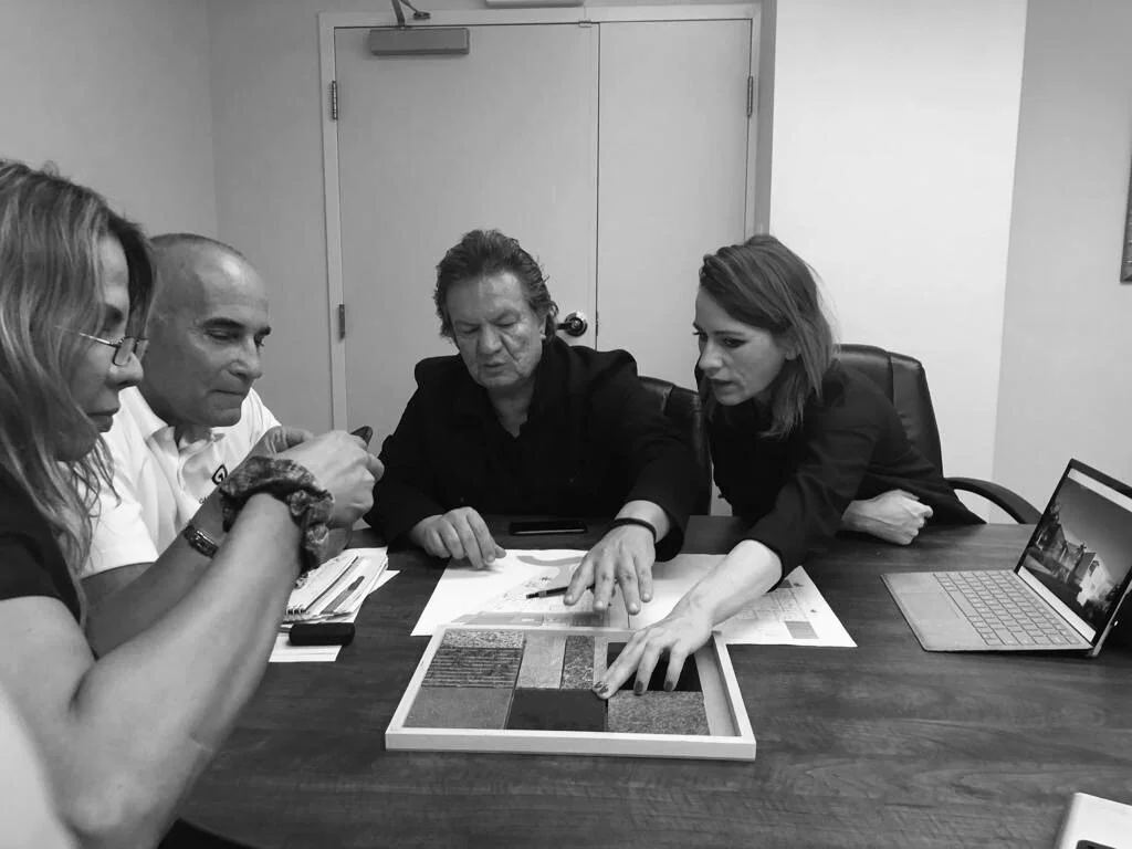 Material presentation for the Miami Residence 