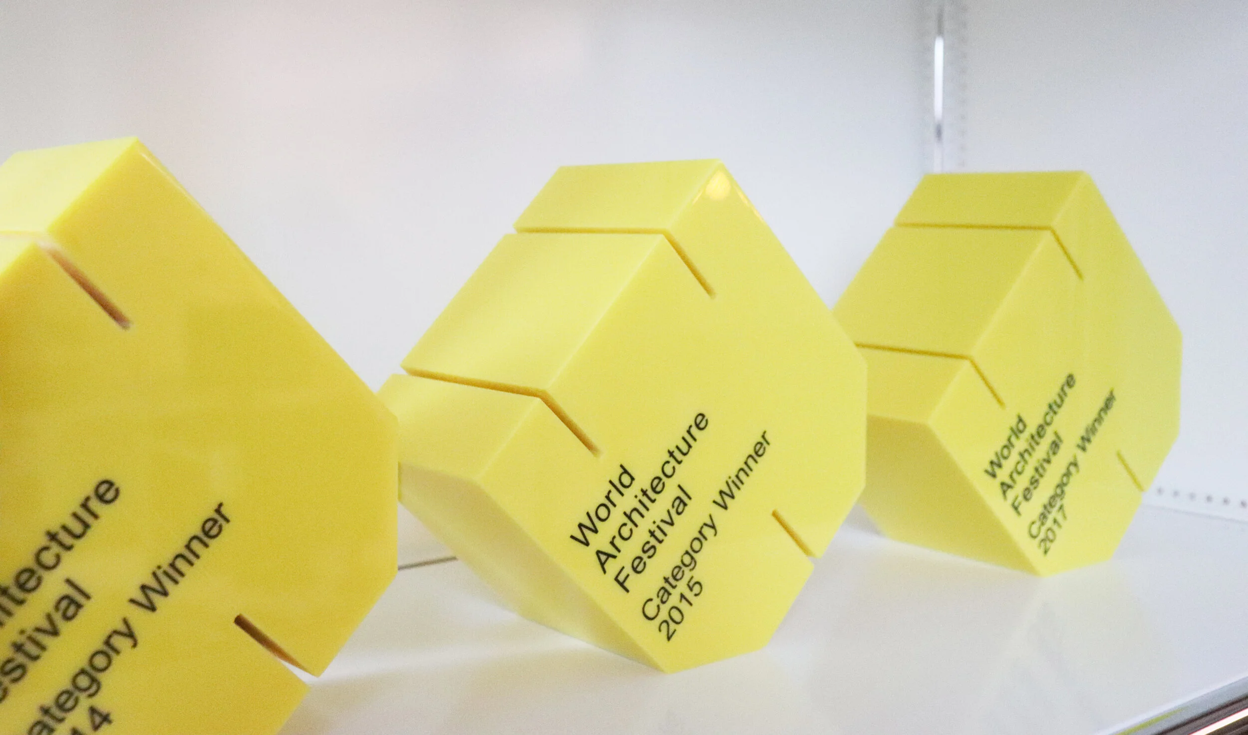 WAF awards 2014, 2015 and 2017