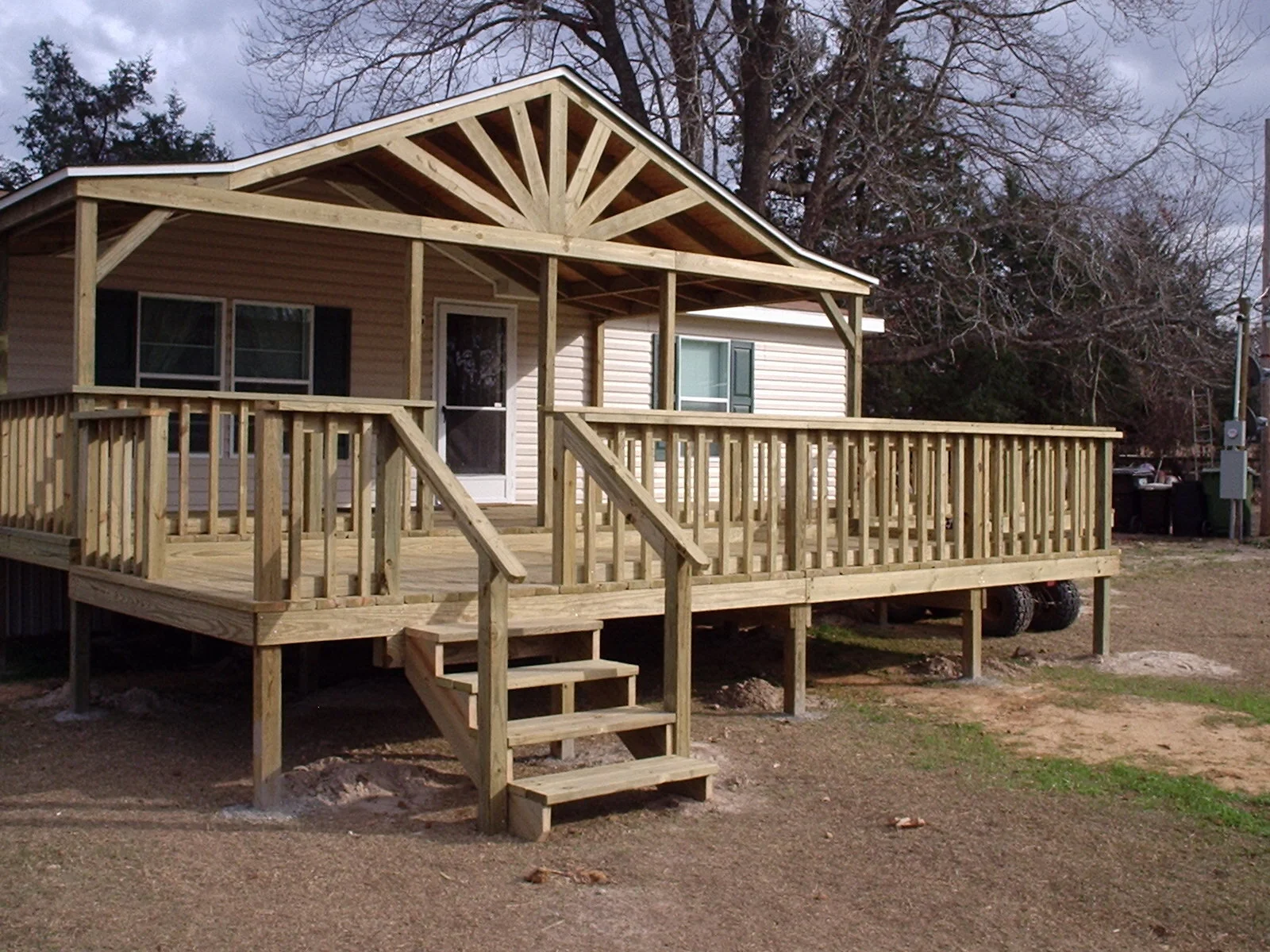 Covered Decks — Atlas Backyard Sheds