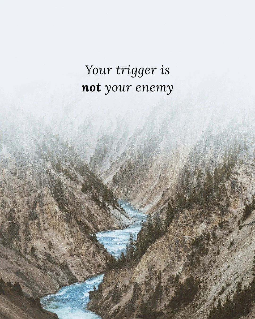Think about it.  When you are getting triggered by someone, is it really about them or about what is getting ignited inside?  Stop hating your trigger and start hating the enemy who is reinforcing lies and unaddressed hurt you have.