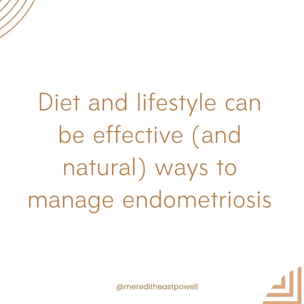Are diet and lifestyle part of your endo management toolkit? The right diet can have incredible benefits for reducing inflammation, managing pain, fatigue and improving gut health 🙌
 

#endometriosisawarenessmonth #endometriosis #endodiet #anti-infl