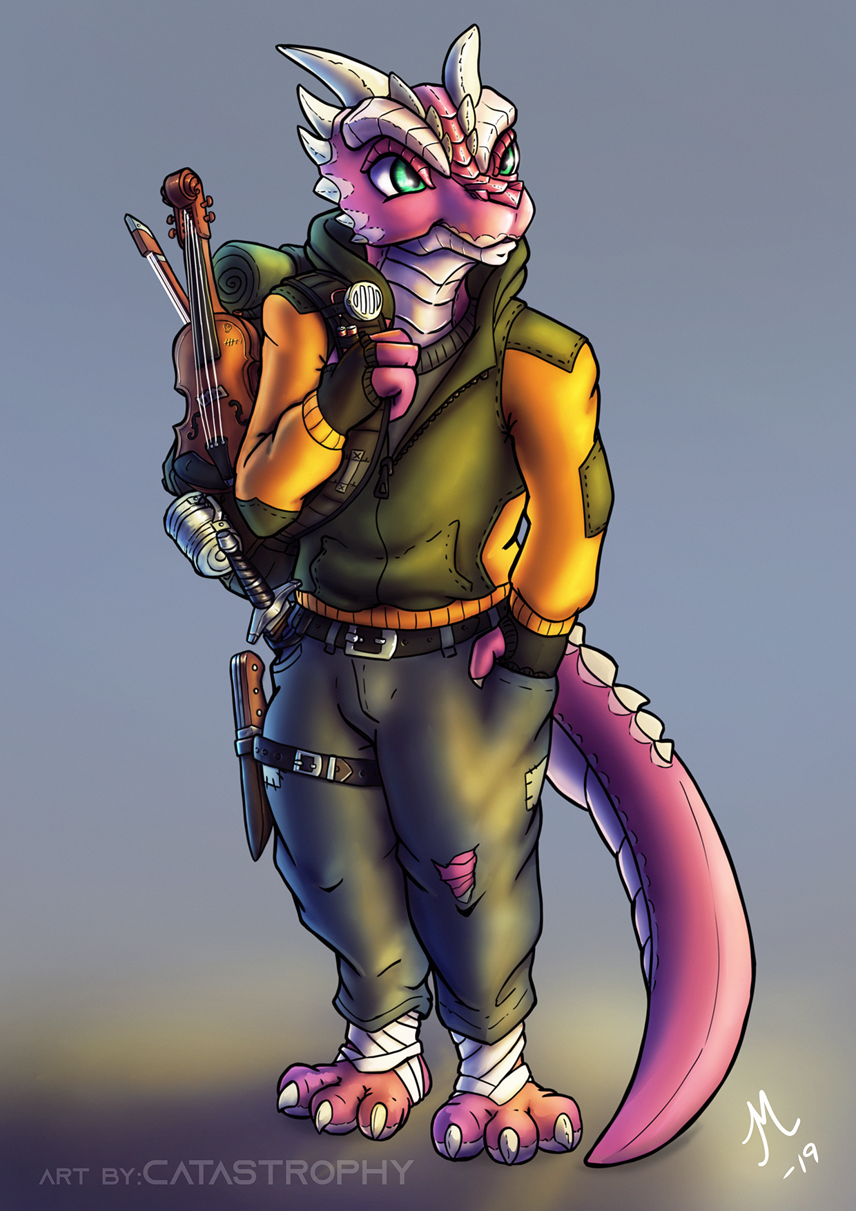 
Commission: Gjeff the Adventurerv - Character art