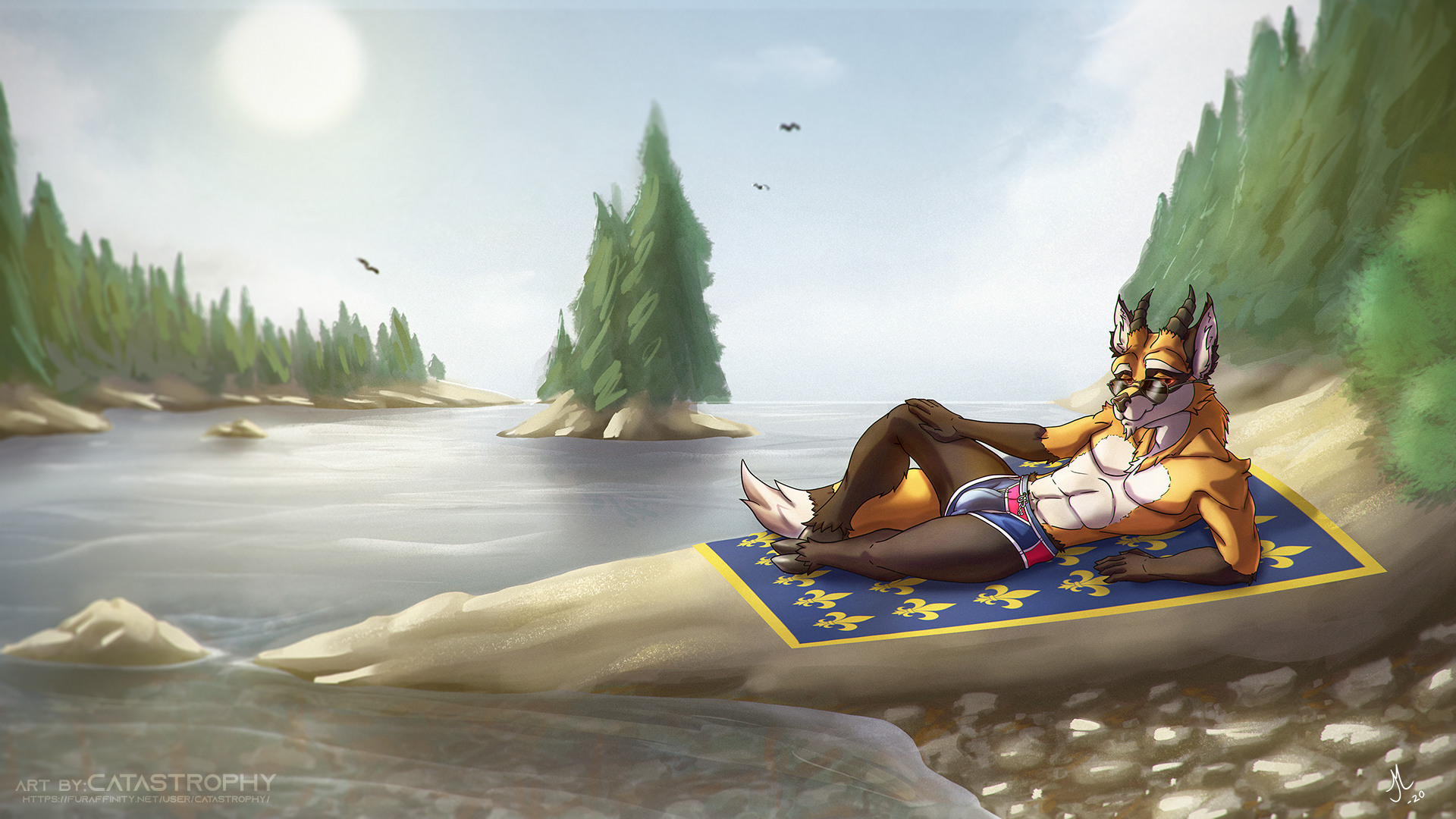 Commission: Wodan - Summer