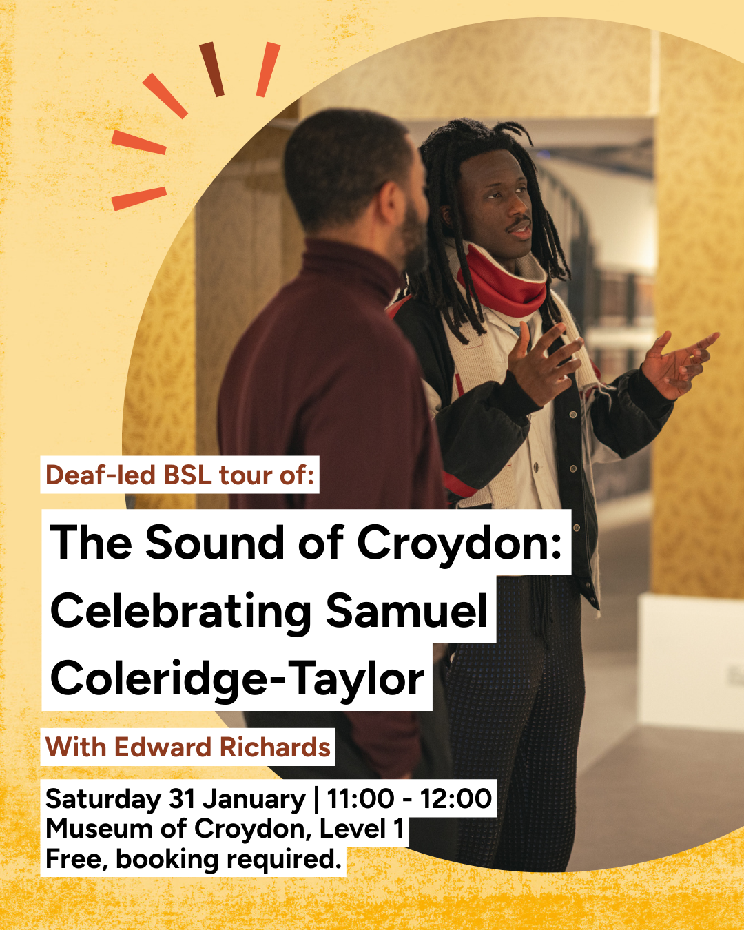 Deaf-led BSL Tour of The Sound of Croydon: Celebrating Samuel Coleridge-Taylor