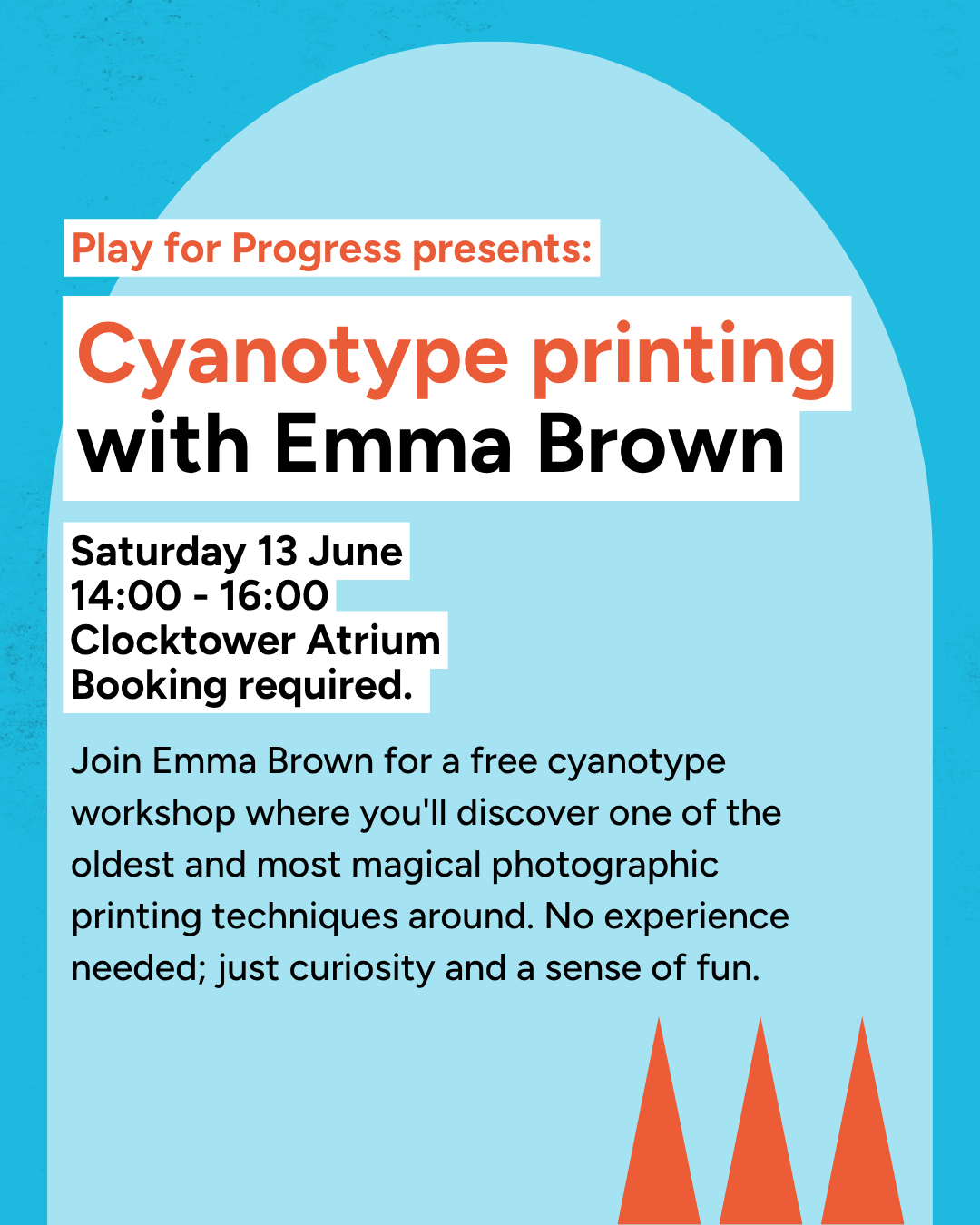 Cyanotype Printing with Emma Brown