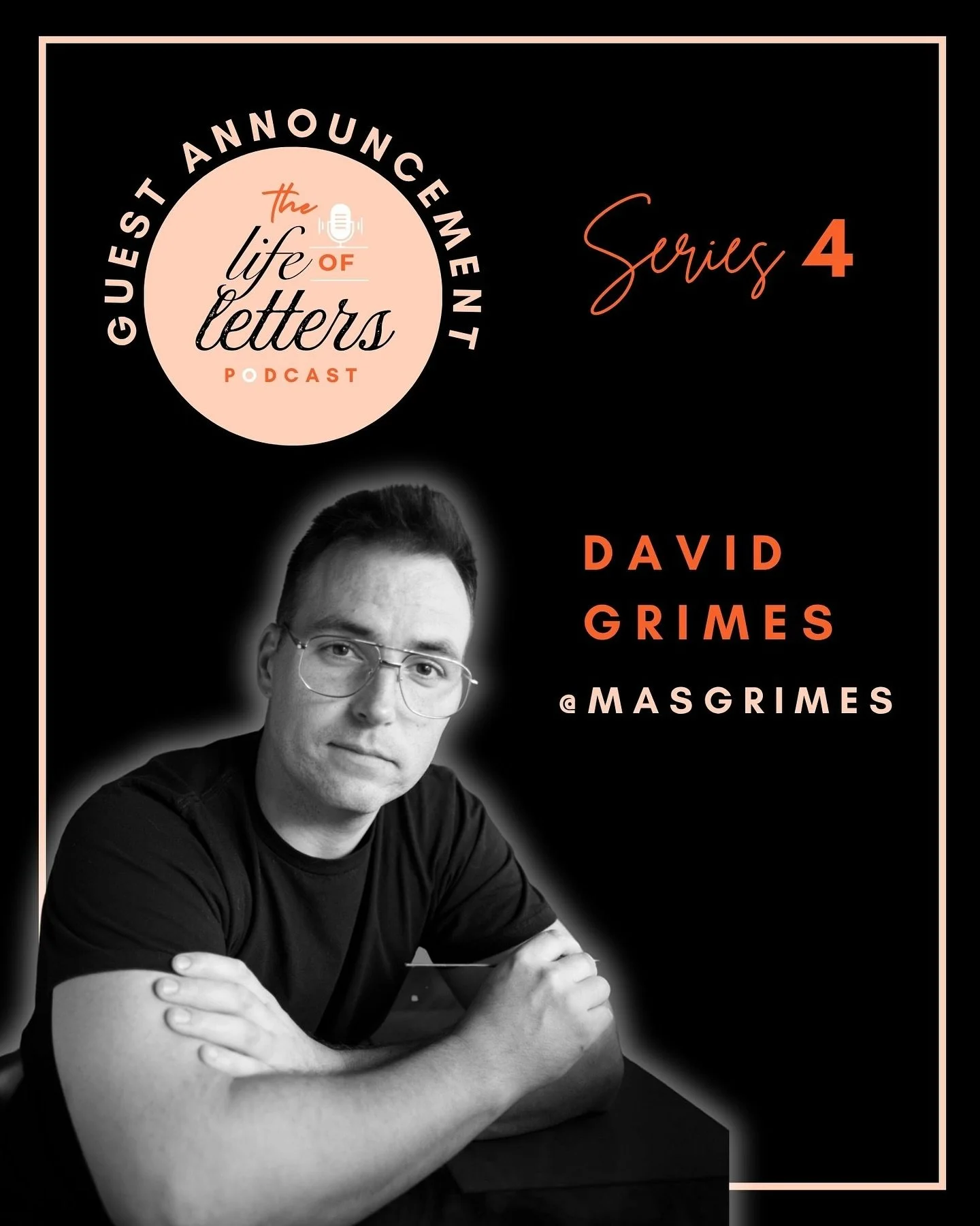 Guess what&hellip; a whole new series is coming!!! And kicking us off will be master penman @masgrimes 🤩✍️✨ 

In my conversation with David, he shares his journey into calligraphy, his passion for American penmanship and in particular his mastering 