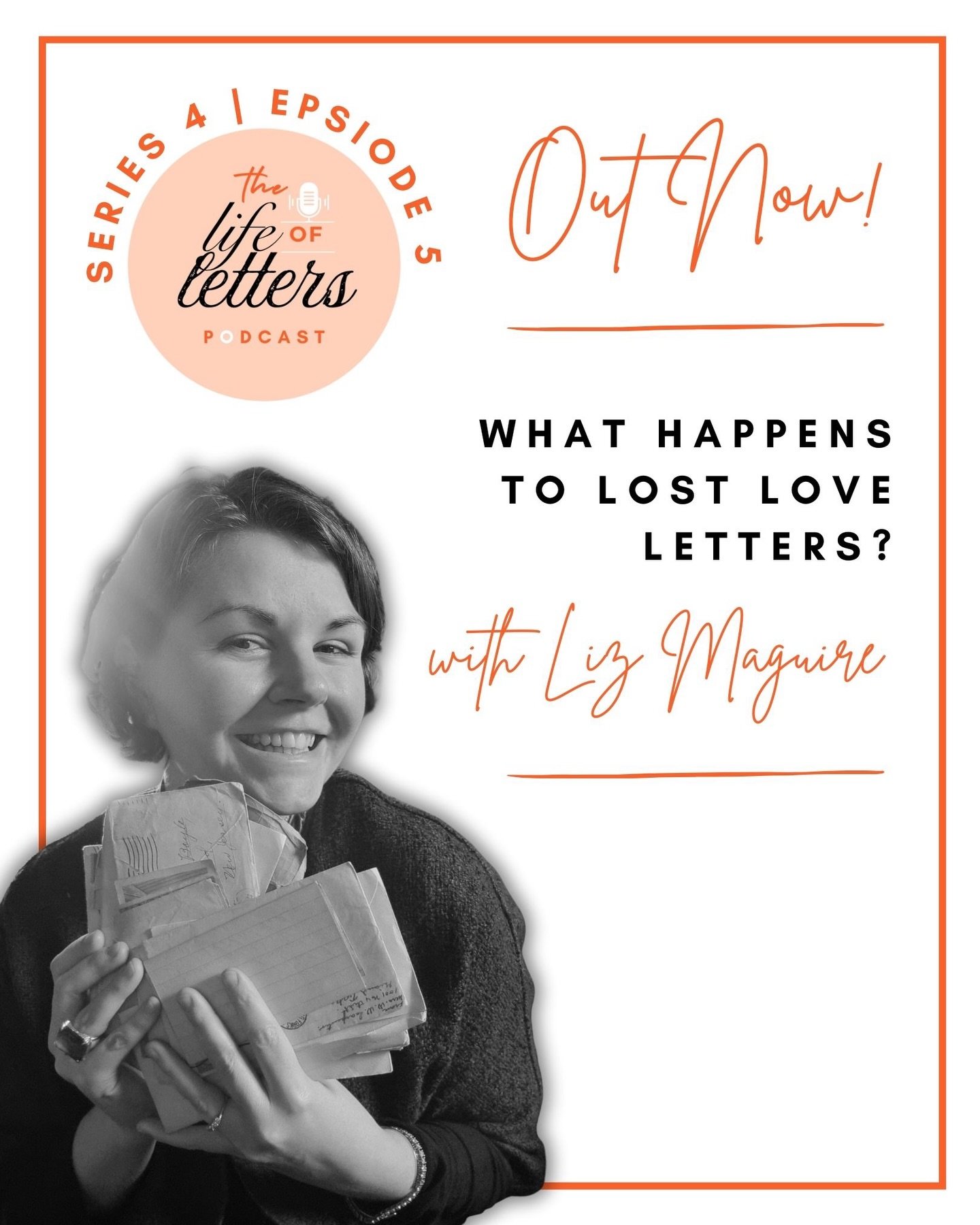 Episode FIVE is here! Join Liz from @fleamarketloveletters and me for a deep dive into the world of lost love letters. 

Liz is the creator and curator of an incredible digital archive with 3,000 letters featuring everyday stories of everyday people 