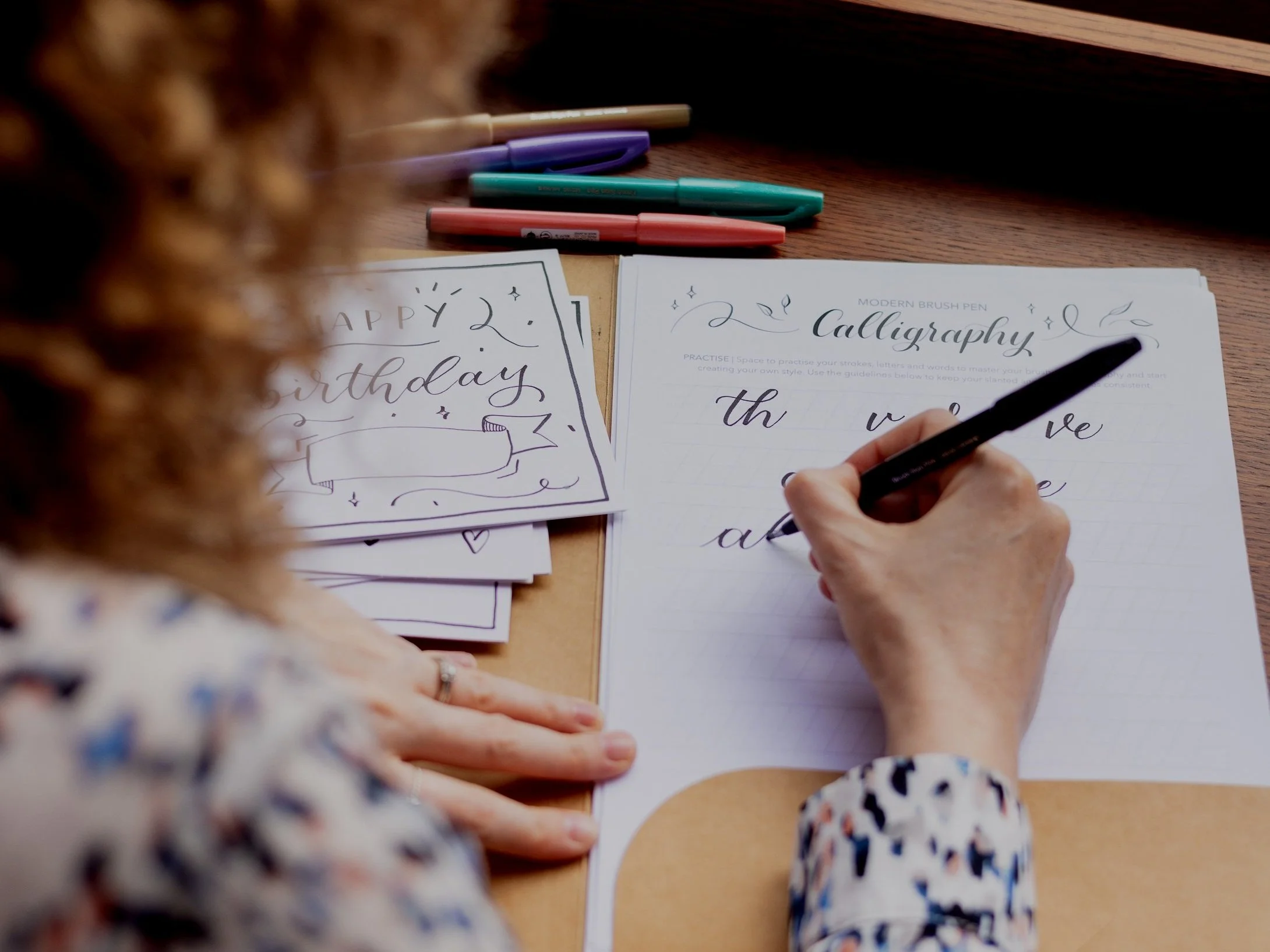How Calligraphy Workshops Boost Workplace Wellbeing