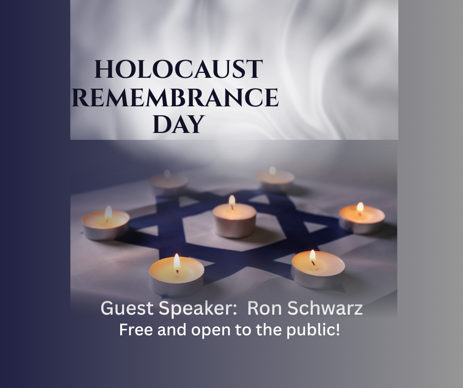 Holocaust Remembrance @ 6:30pm