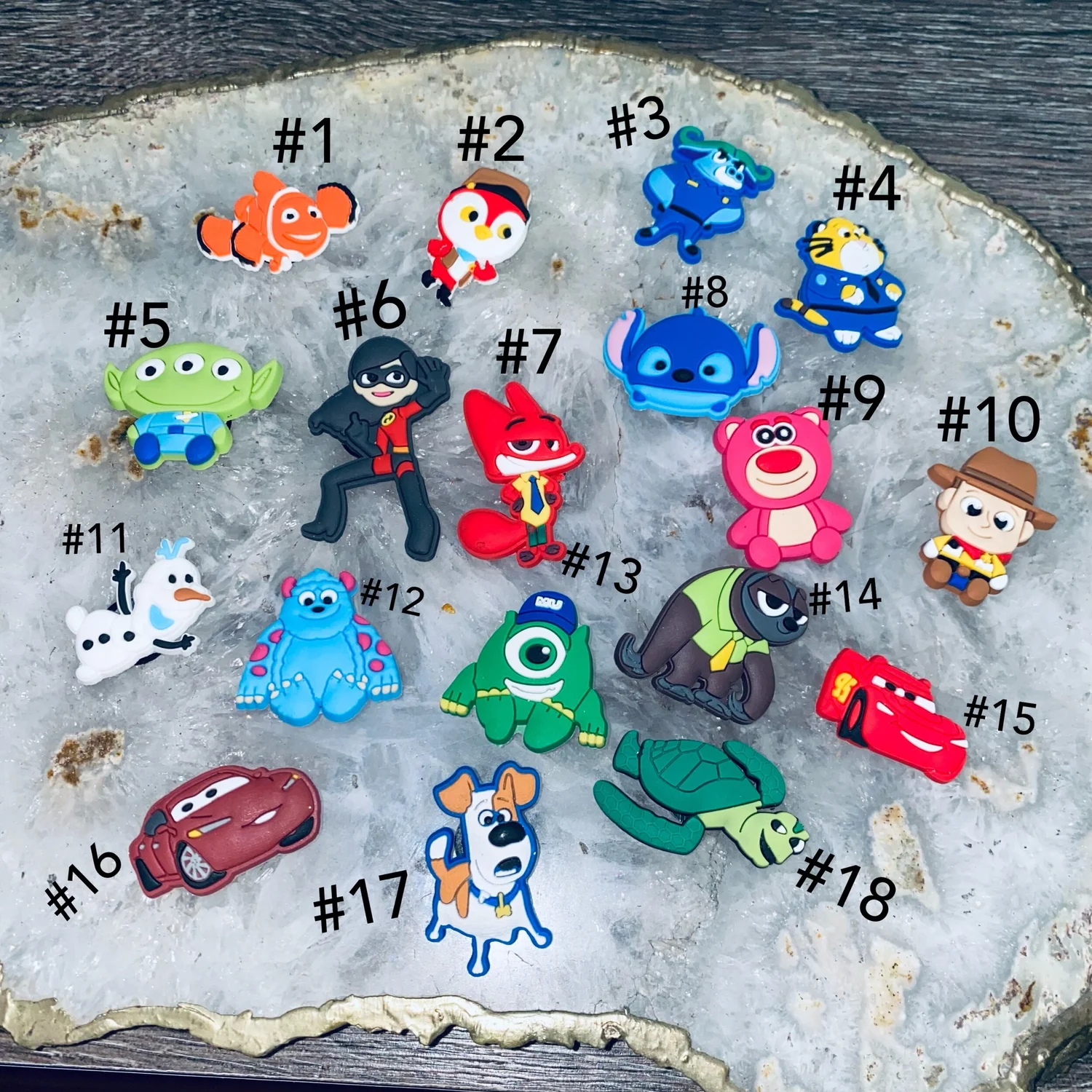 charm crocs disney