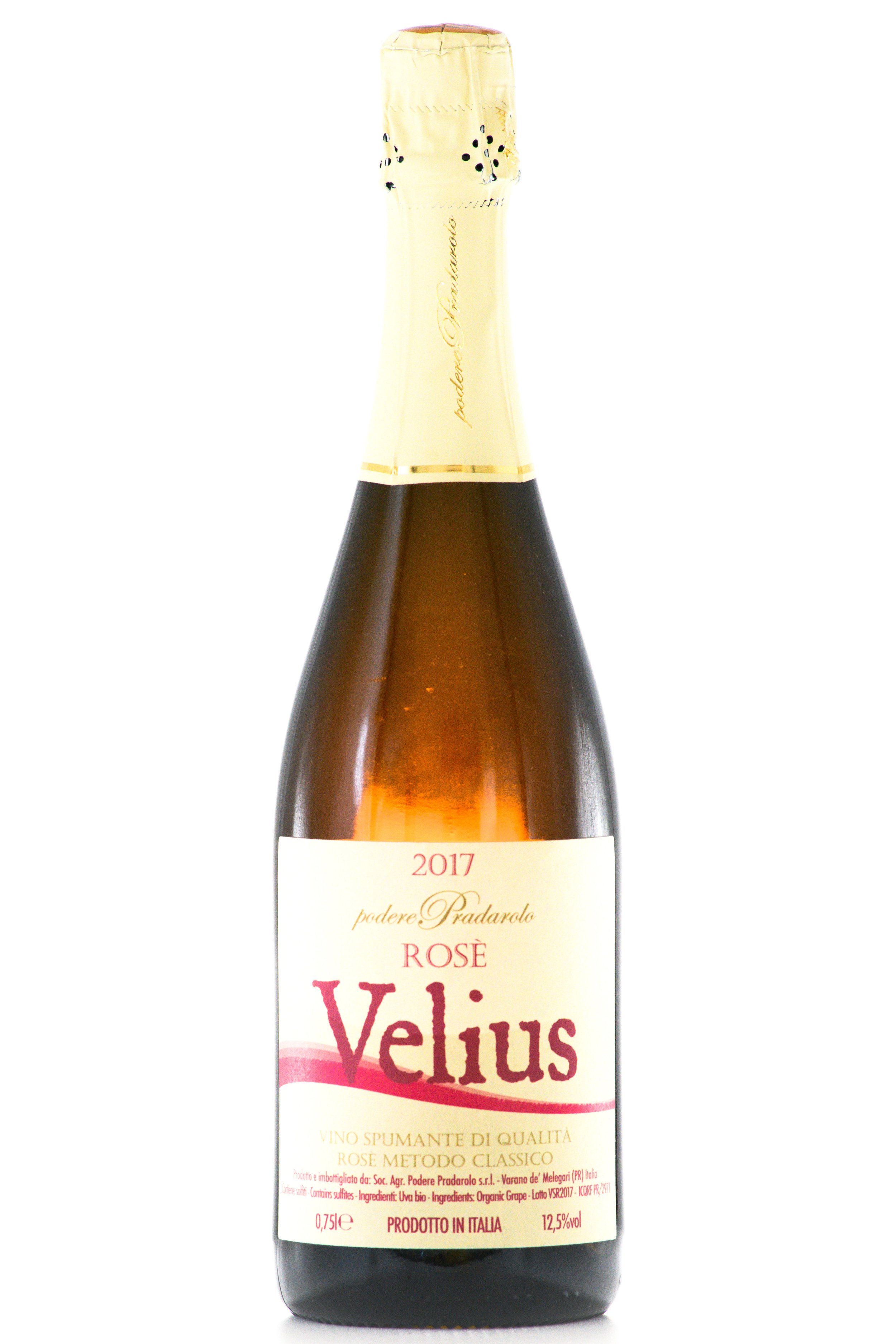 Velius Rosè 2017 Metodo Classico