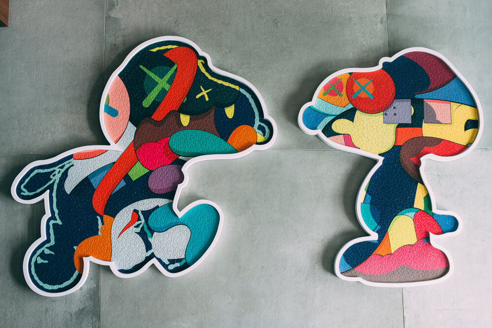 Custom Made Recessed Frames For Ngv Kaws Jigsaw Puzzles Working Class Collectors Custom Made Recessed Frames For Ngv Kaws Jigsaw Puzzles Working Class Collectors