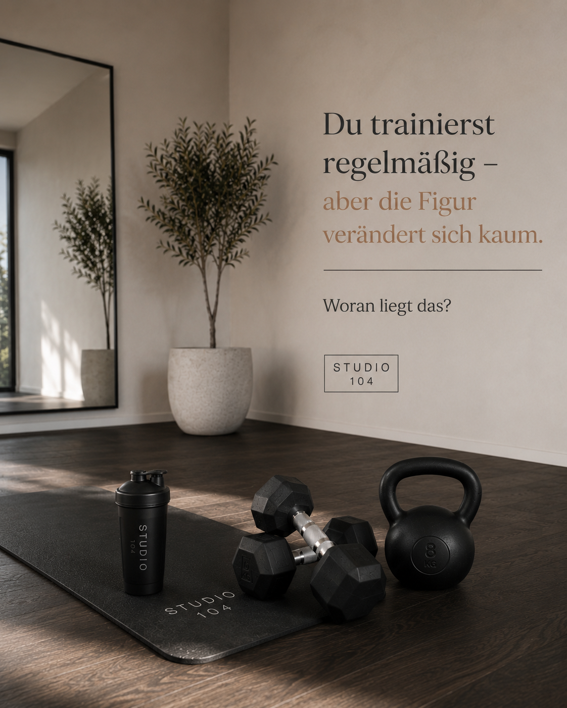 Du trainierst regelmäßig – aber die Figur verändert sich kaum. Woran liegt das?
