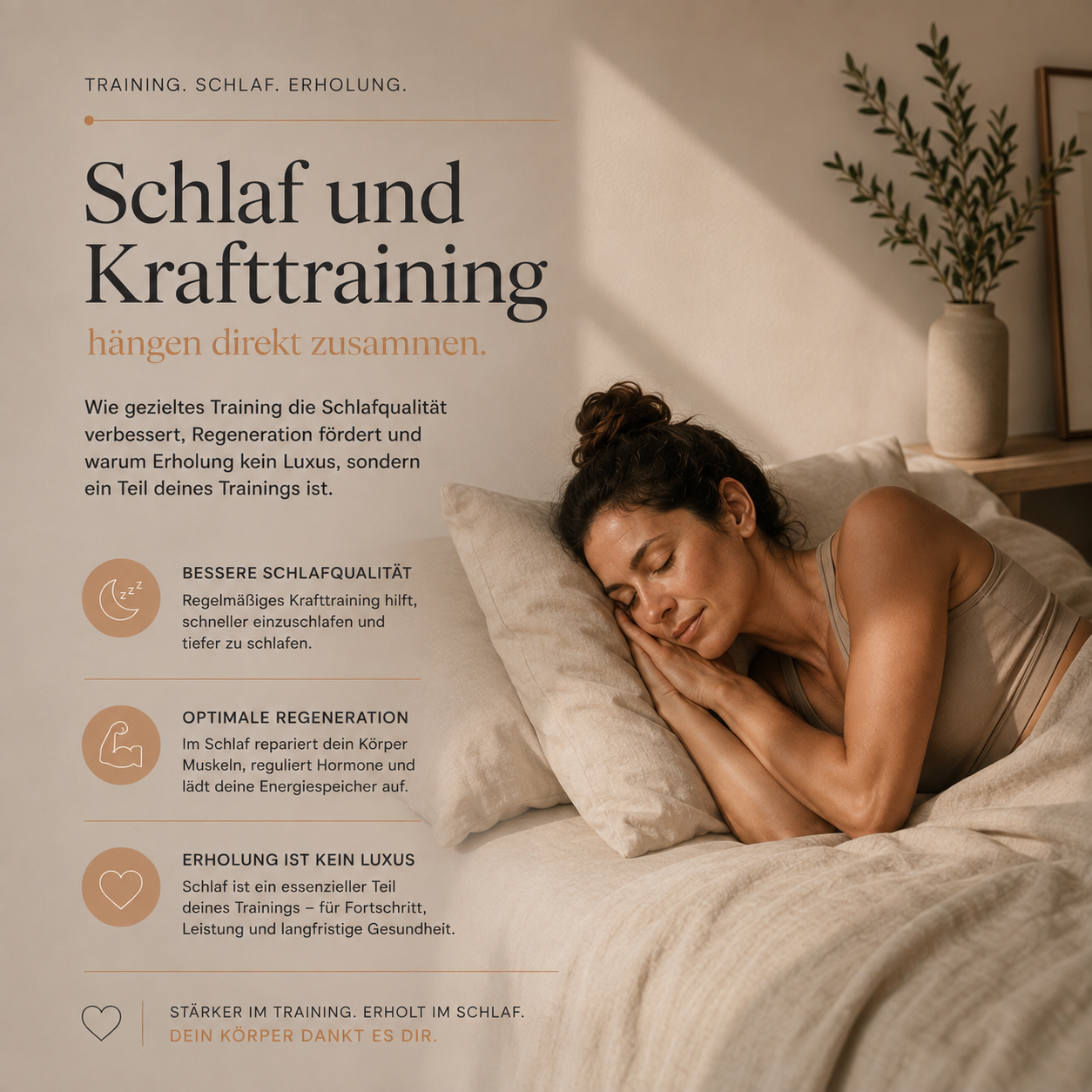 Stark &amp; weiblich — was dein Körper wirklich kann · Teil 5: Dein Schlaf