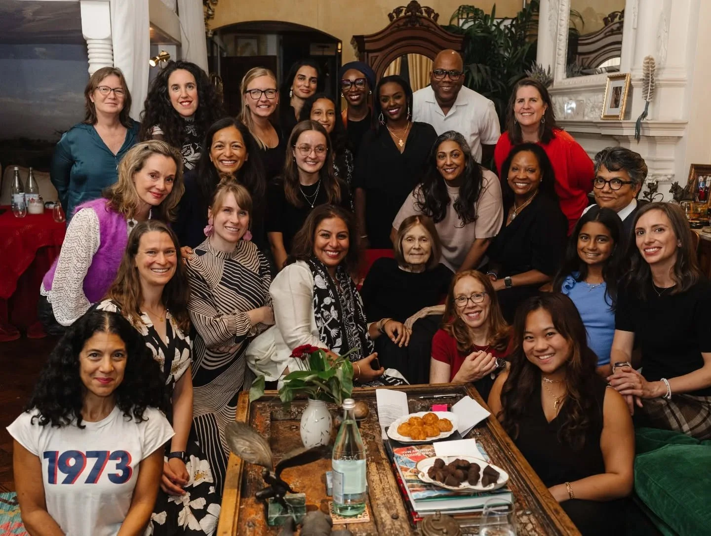 I was first introduced to Gloria Steinem at the DVF Awards, when at age 28 I had a dream moment to introduce @shesthefirst to a room of luminaries. And not too long before then, I learned about her work in the classroom, as a Women's and Gender Studi