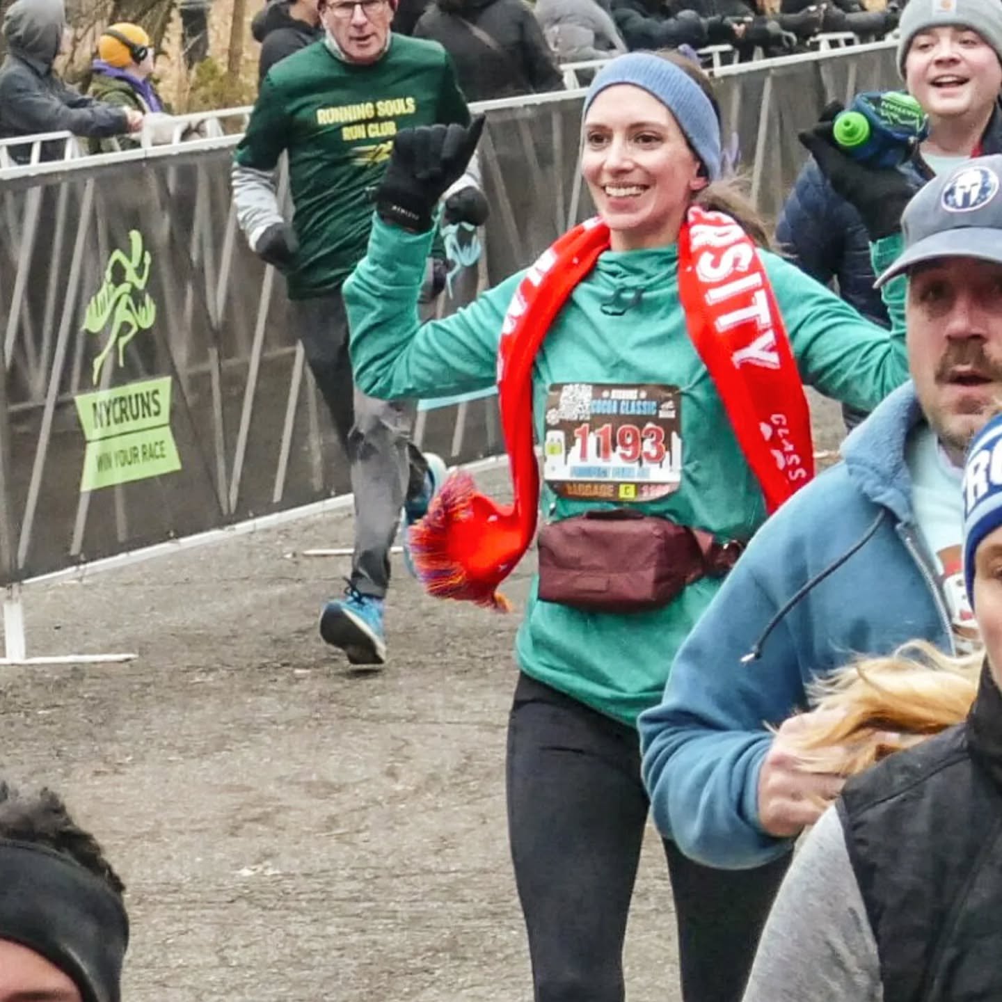 Last Saturday...what a joyful finish line it was in Prospect Park! I don't know what tomorrow's half marathon in Central Park will bring 😬, but I've got:

- the warmest weather of the week (a high of 40, symbolic!)
- my BFF alongside me 🫶
- AND ove