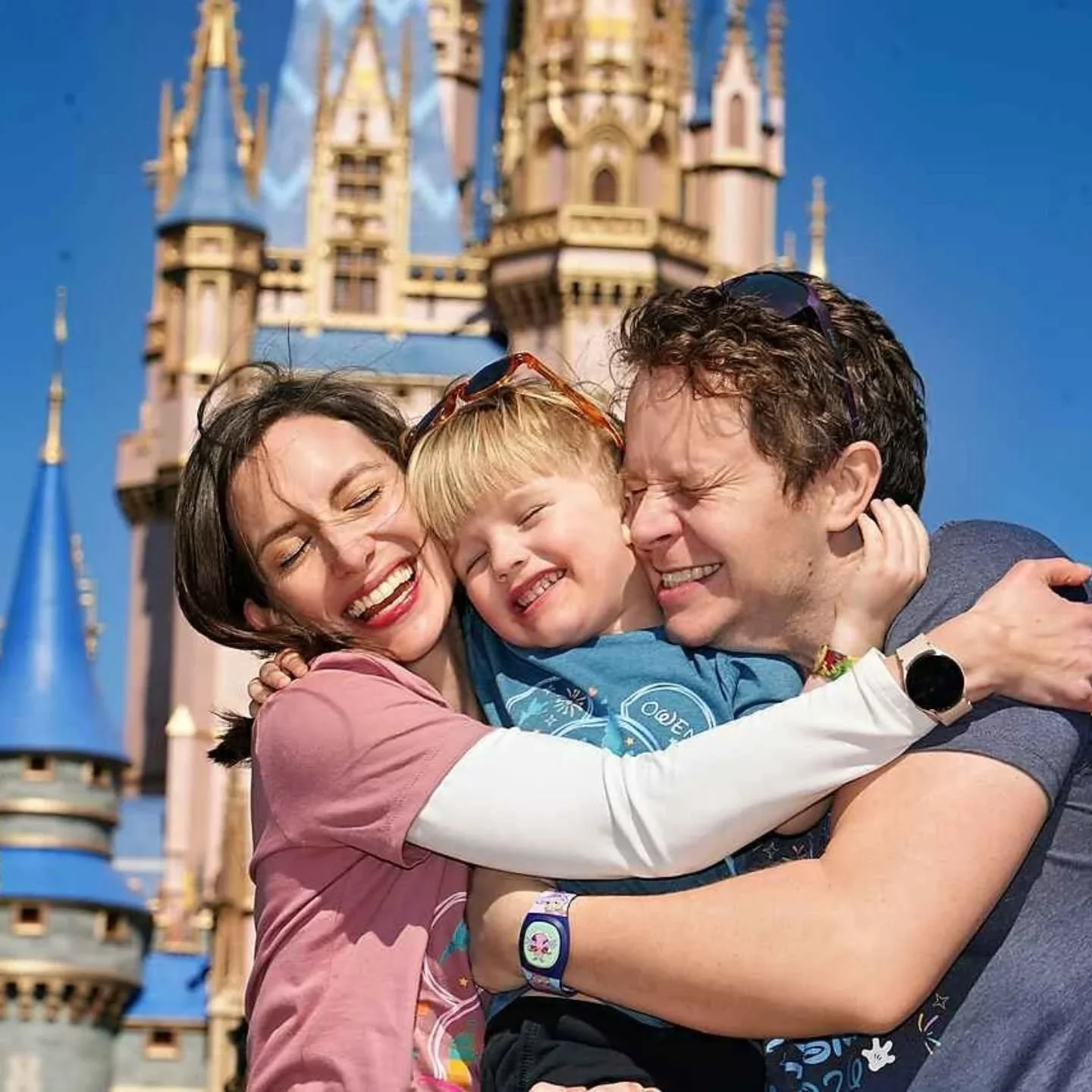 Happy birthday to our magic maker, my Prince Charming, Owen's hero, and the A+ Disney trip planner - @mikedwalters, we love you! ✨&hearts;️