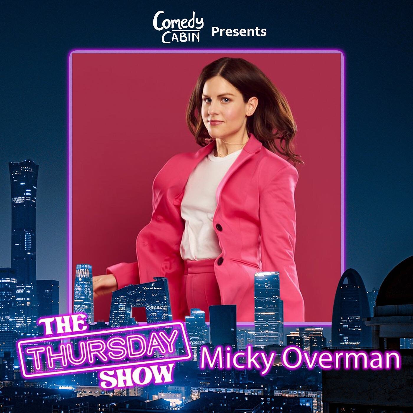 Tonight on #thethursdayshow with @andpetewells -

@mickyoverman and @scientistsuri 

Reserve a seat for only &pound;2 or pay what you want on the door. 

8PM!! 

🎟️comedycabin.club/tix