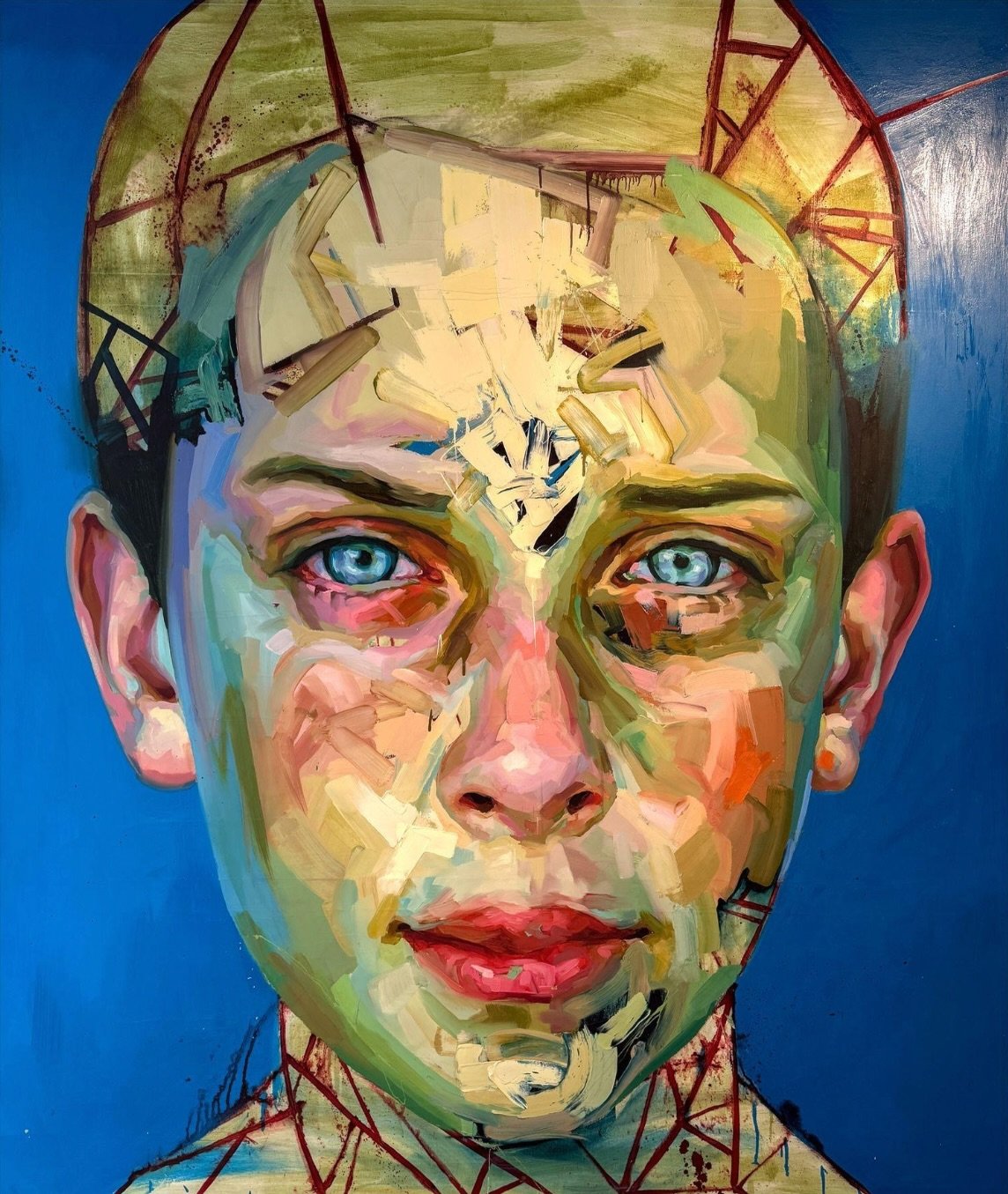 🎬When Hollywood calls for contemporary art&hellip; it calls Justin Bower.

In the new Season 2 of the Paramount series Landman, Justin Bower&rsquo;s large-scale portrait painting Blue Boy appears again and again as the central artwork in the main ch