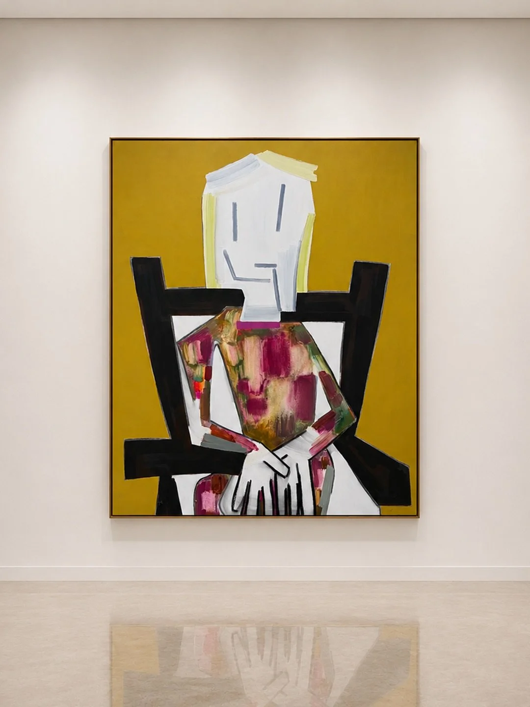 We are pleased to present a brand-new painting by John Millei: Imaginary Girl | Oil and Flashe on canvas | 188 &times; 142 cm | 2026.

Imaginary Girl represents a compelling new development within John Millei&rsquo;s celebrated Woman in a Chair serie