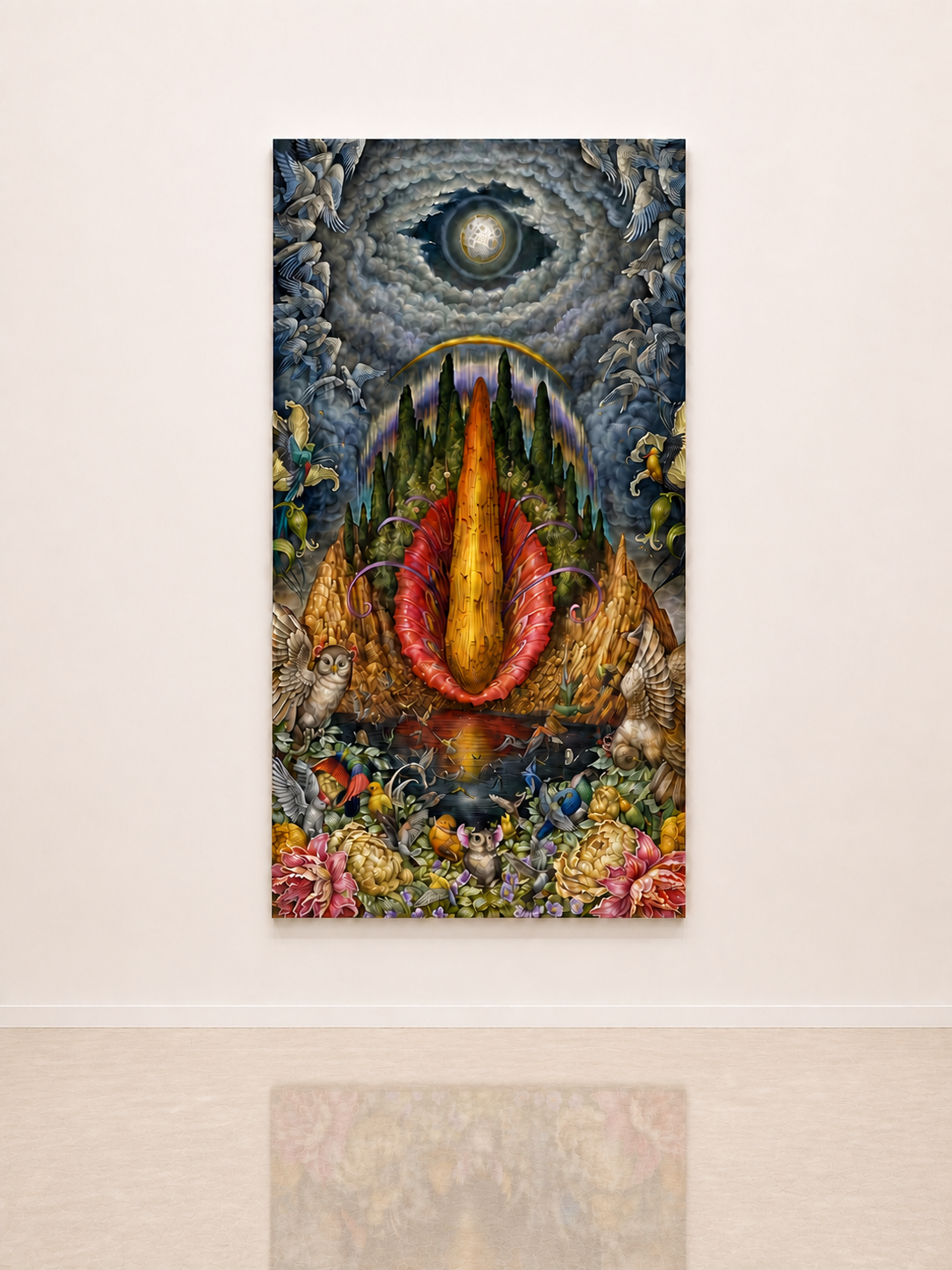 Hannah Yata Painting exhibited at G-ALLERY