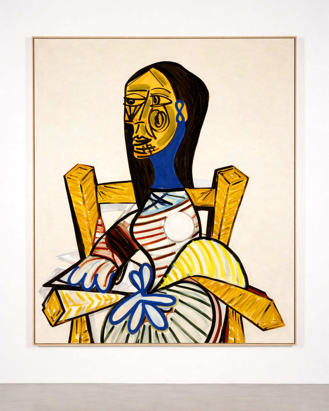 John Millei 'Woman in a Chair', oil on canvas, 2026.