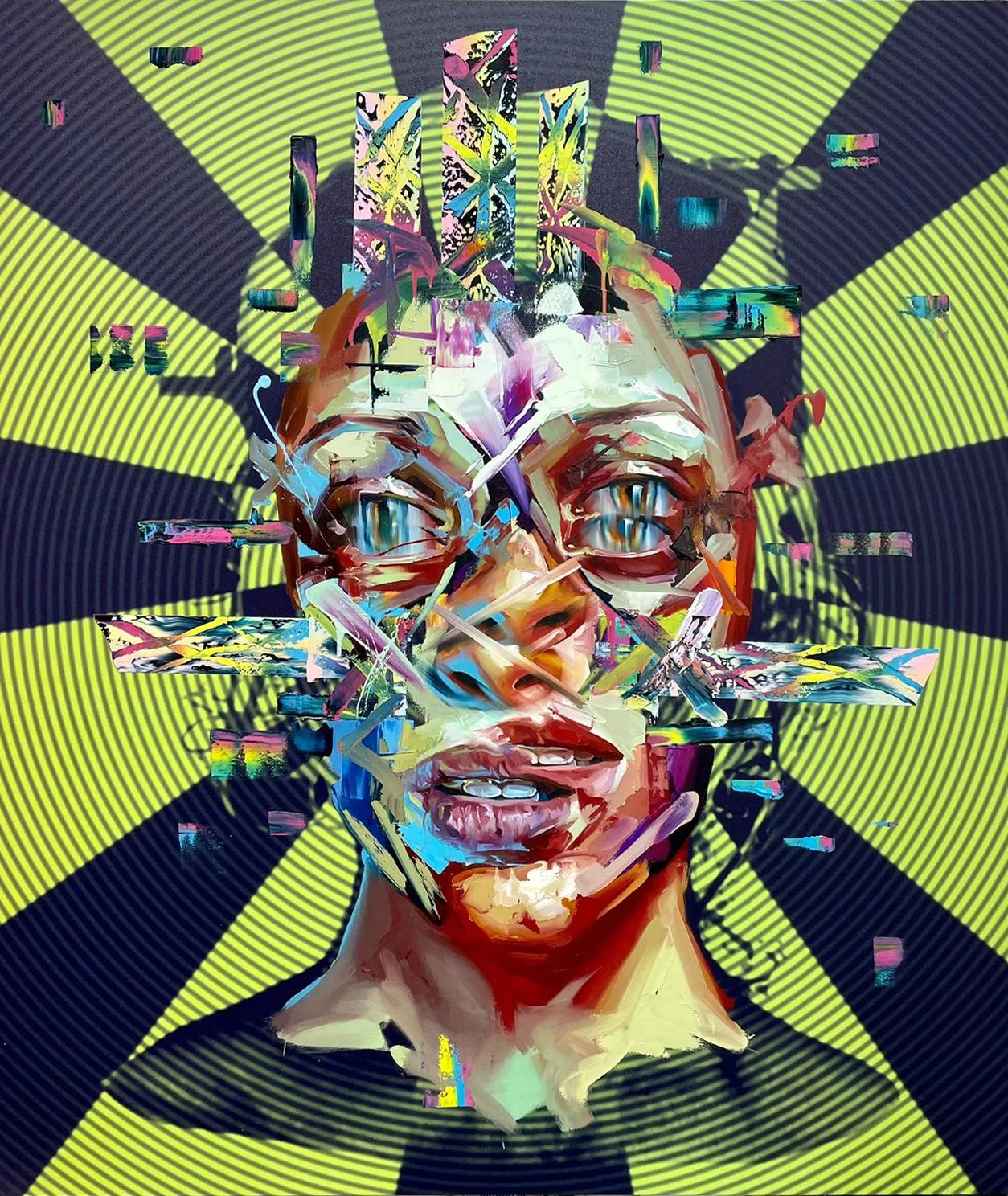 Justin Bower_Nesecarry Injuries_Oil Painting