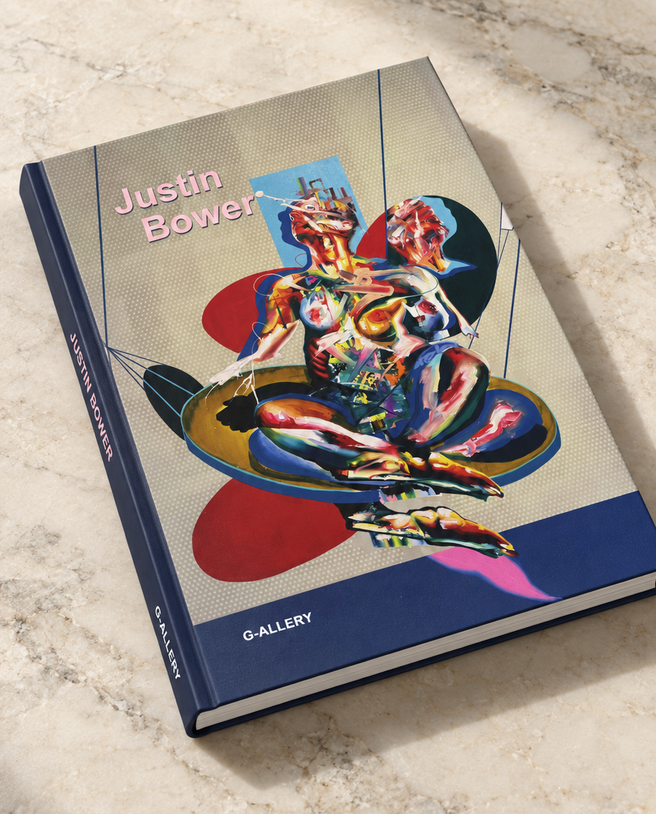 Justin Bower´s new artist catalog is now available at G-ALLERY.