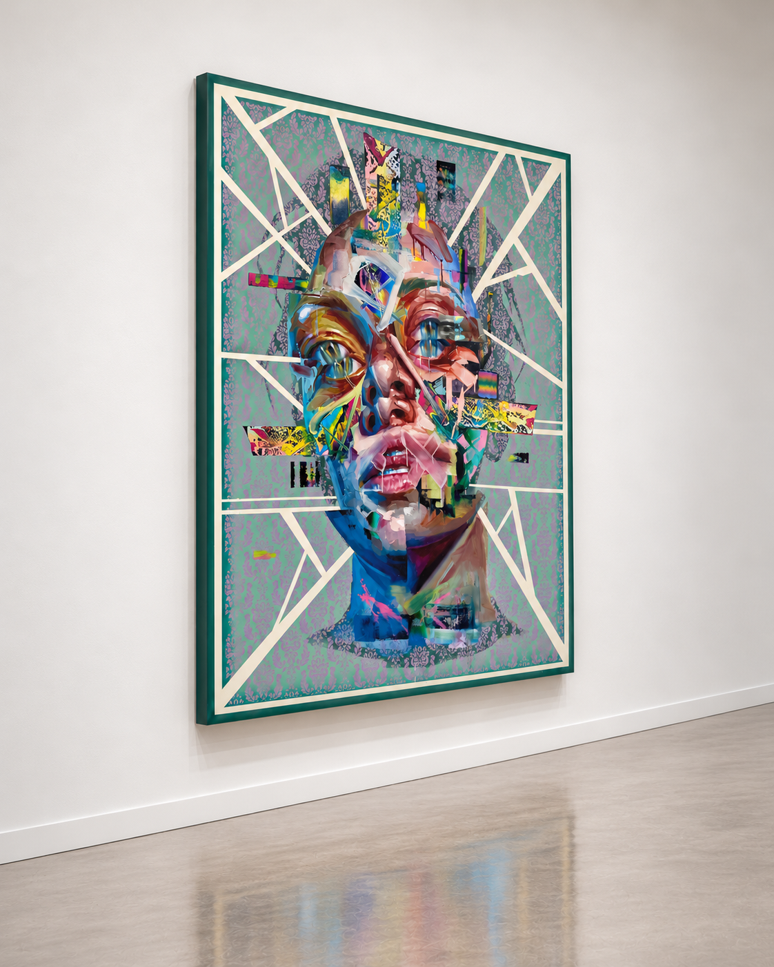 Justin Bower_Auto-Immune_180x150cm_Oilpainting_forsaleatG-ALLERY_USA.png