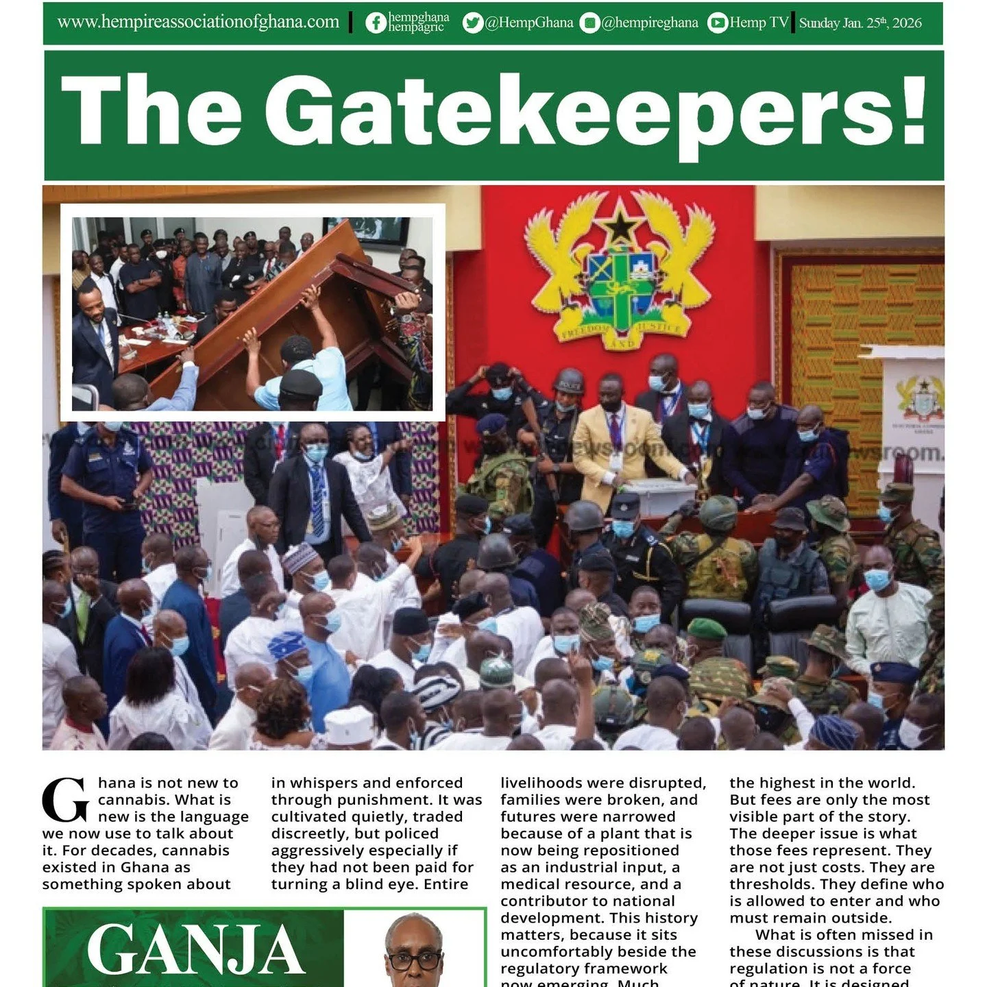 'The Gatekeeper!' Let's take a read📖 #GanjaGold📷 #knowledgeispower📷✊🏻🌿 #hemplife #hempoil