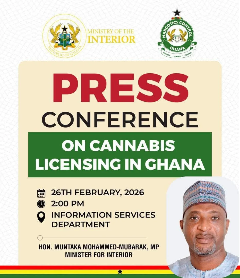 PRESS CONFERENCE ON CANNABIS LICENSING IN GHANA #hempoil #hemplife #hempseeds