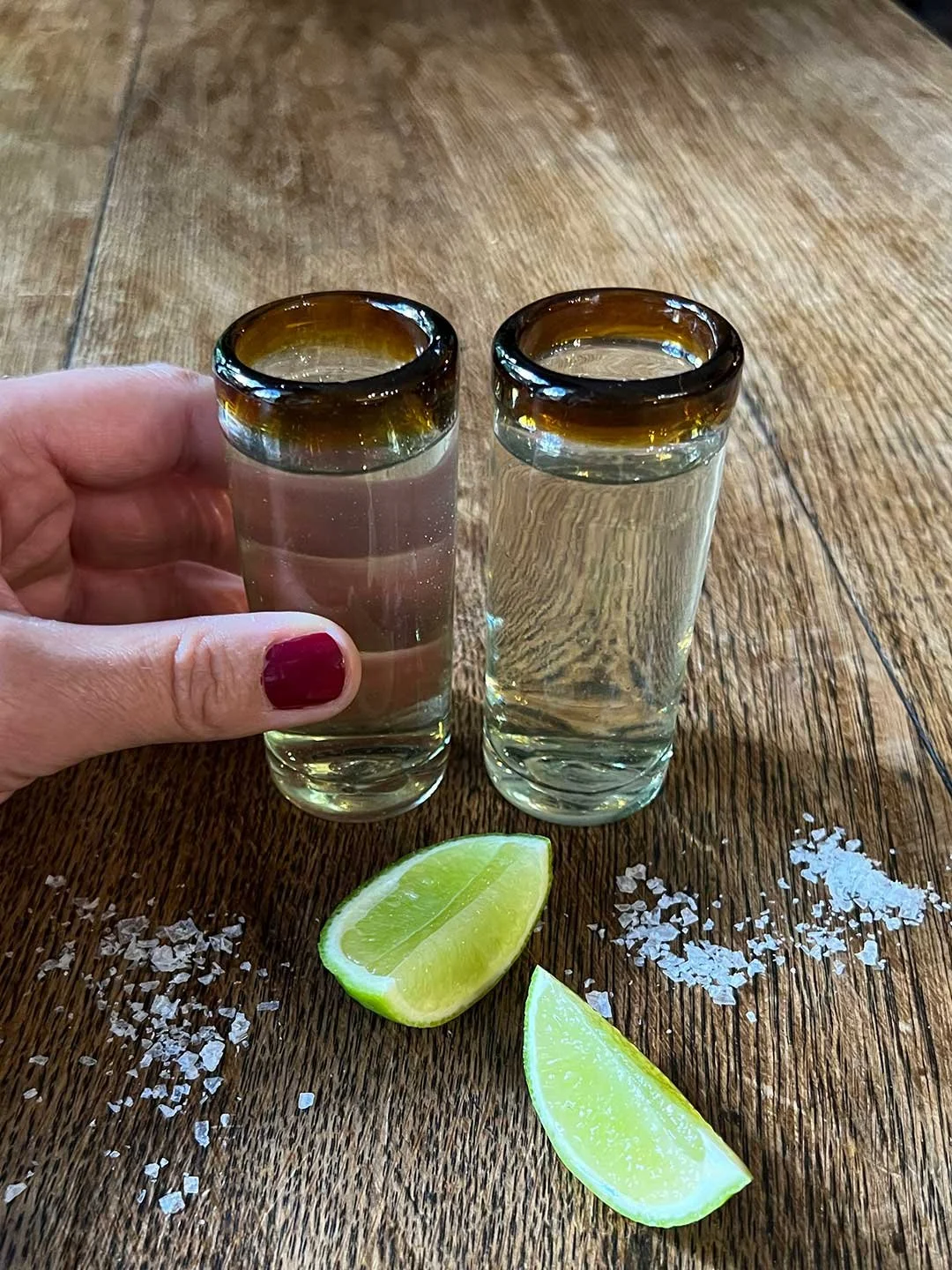 GREEN-RIM-MEXICAN-RECYCLED-GLASS-SHOT-GLASS-HAND-HELD-WEB.jpg
