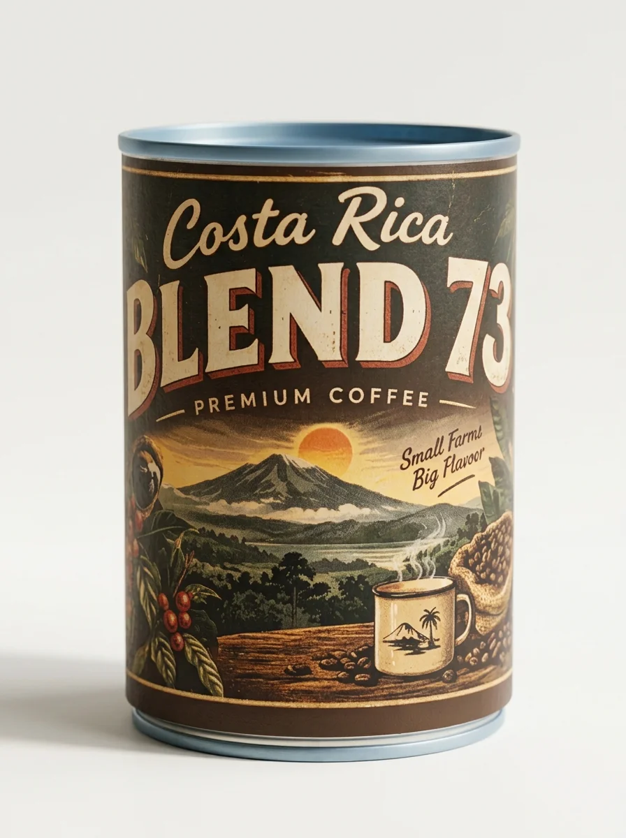 Smooth rounded rim of tin can cocktail cup for comfortable sipping
