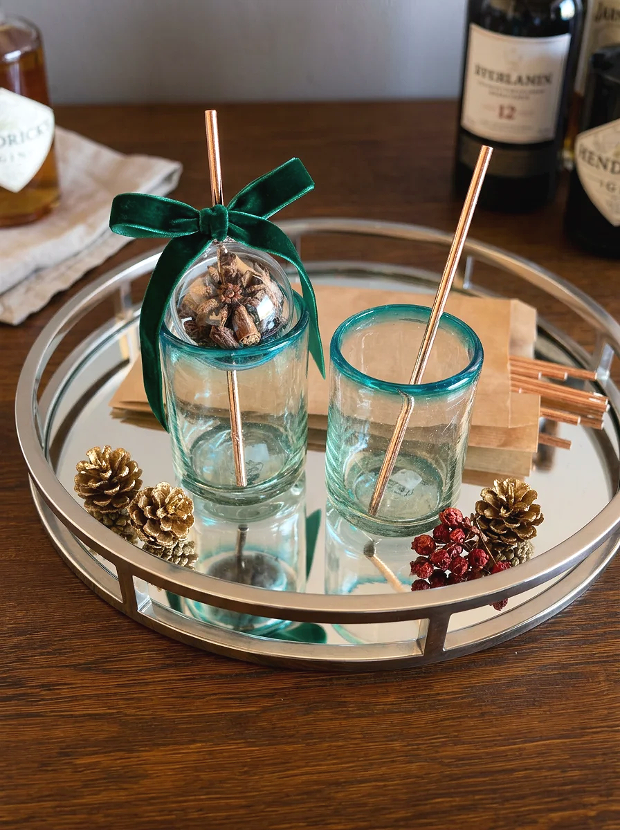 Gin & Tonic Botanicals Gift Set, Turquoise