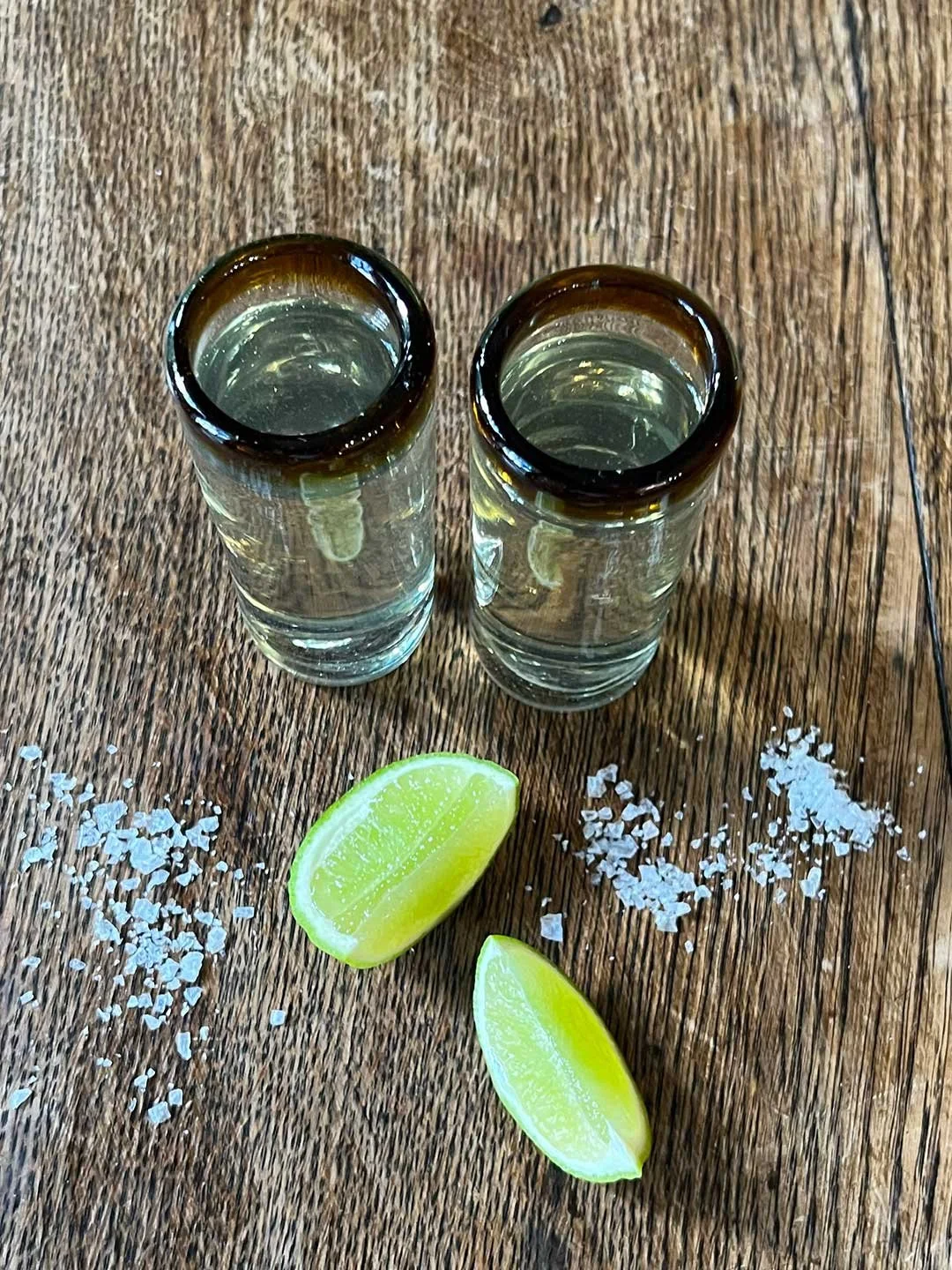 GREEN-RIM-MEXICAN-RECYCLED-GLASS-SHOT-GLASS-ABOVE-VIEW-WEB.jpg