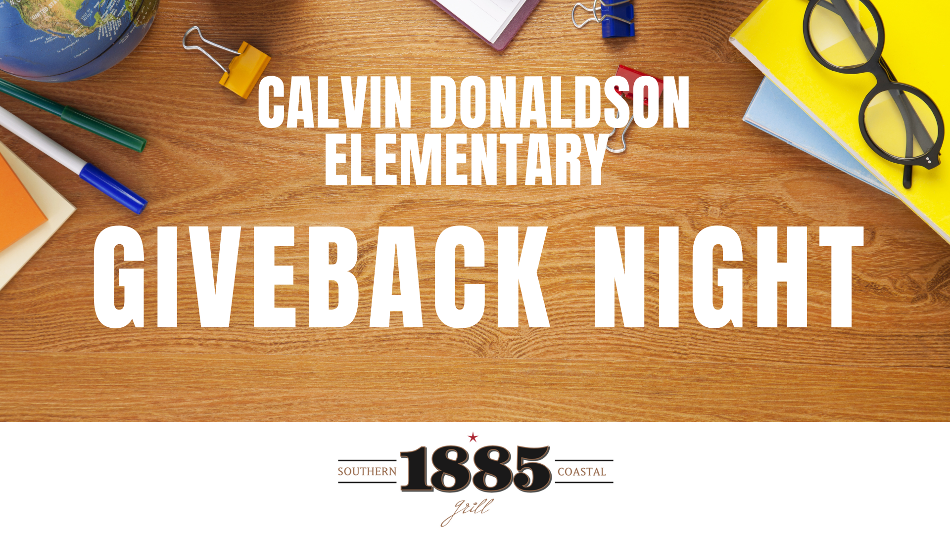 Giveback Night benefiting Calvin Donaldson Elementary School