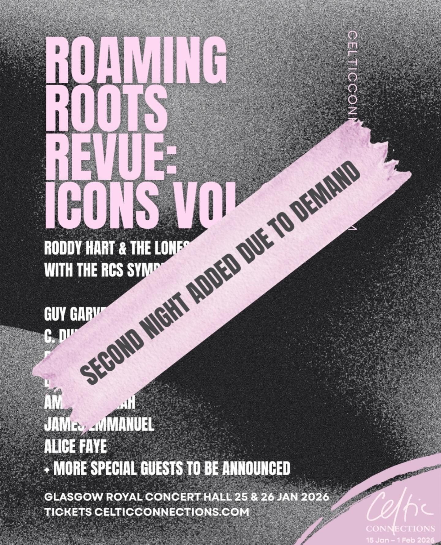We&rsquo;re so excited to be taking part in this incredible show again&hellip;.an ORCHESTRA?! Special guest ARTISTS? Iconic SONGS?! The royal concert hall?!!! yes please. We&rsquo;re lucky girls. 

I think there are still Monday night tickets so snap
