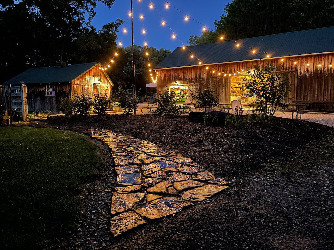 Our new event space is perfect for cocktail parties, harvest festivals and, of course, a barnyard ball too.