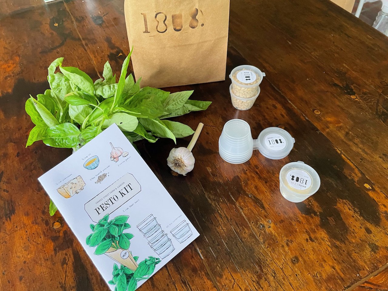 Kits were something we've wanted to try and this year we assembled pesto kits that included everything you need to make - and store - fresh pesto so you can enjoy the fresh taste year-round.