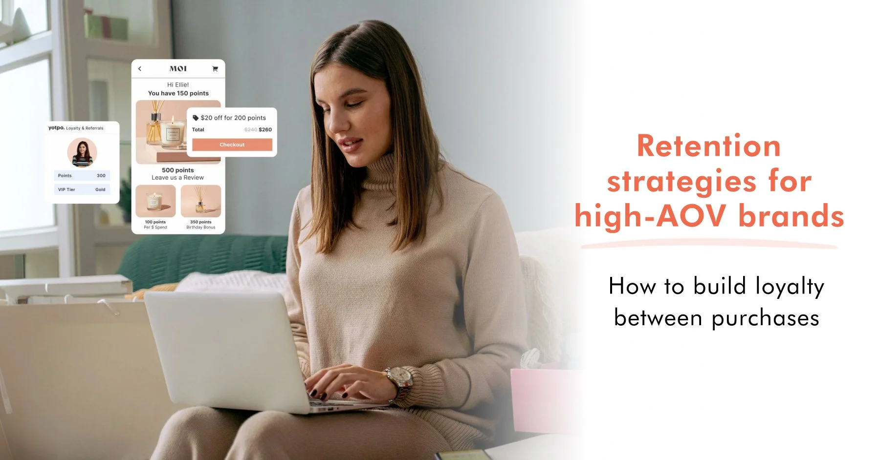 Retention strategies for high AOV brands