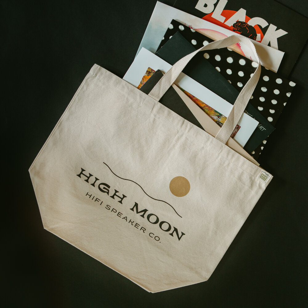 Vinyl Record Tote Bag — High Moon Speaker Company