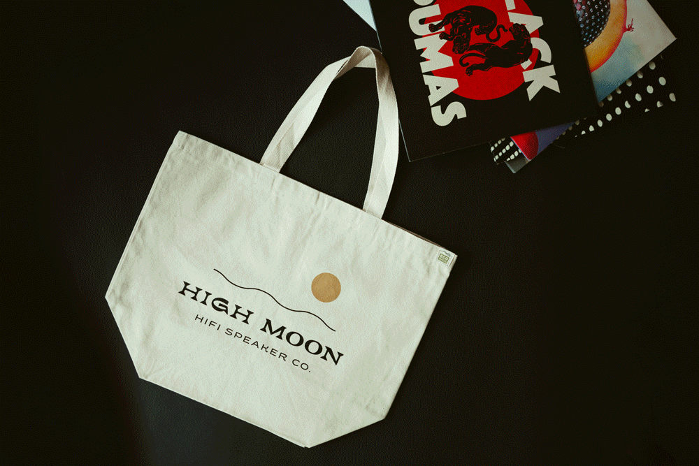 Vinyl Record Tote Bag — High Moon Speaker Company