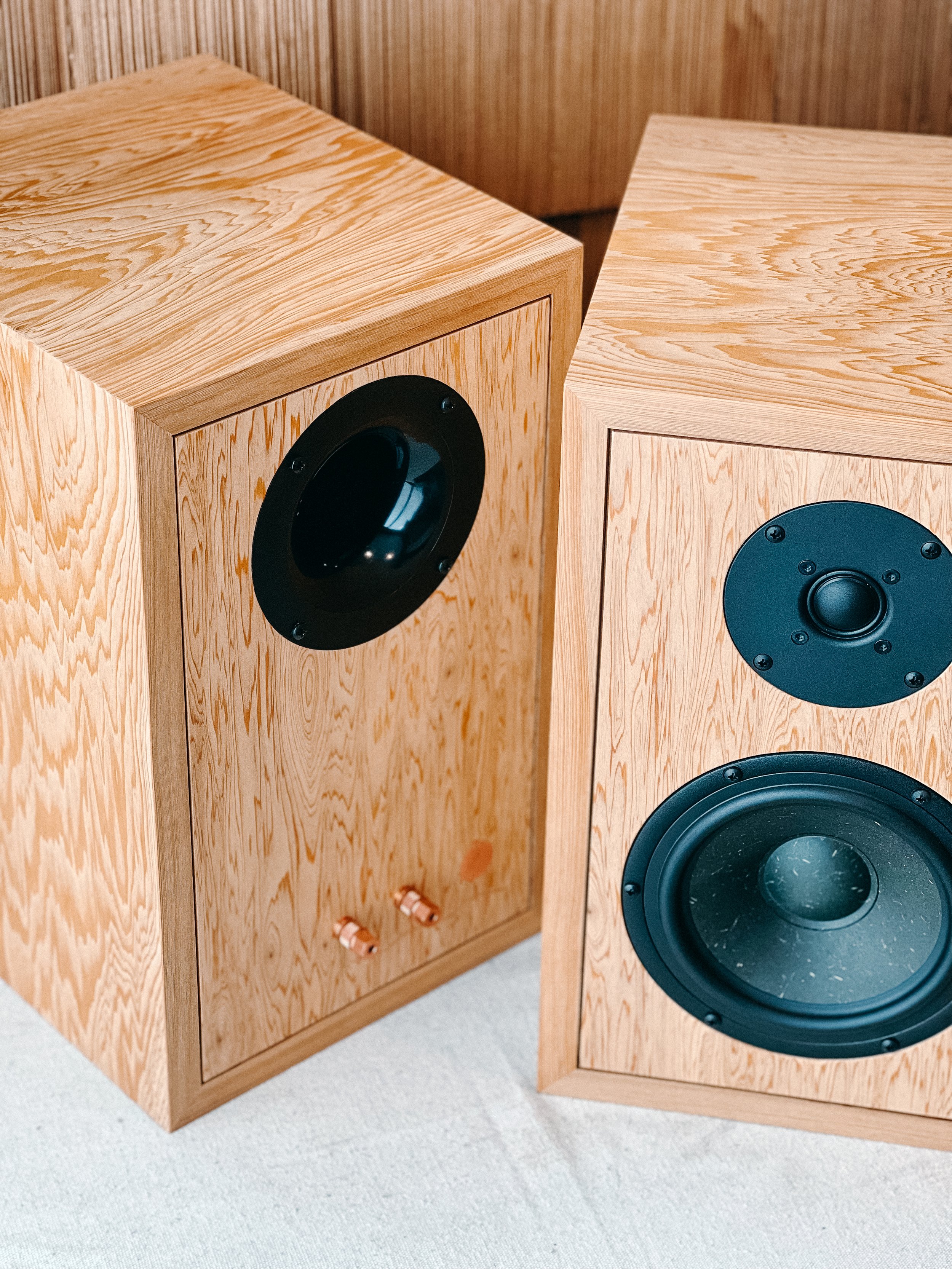 Vintage inspired loudspeakers, heirloom quality craftsmanship