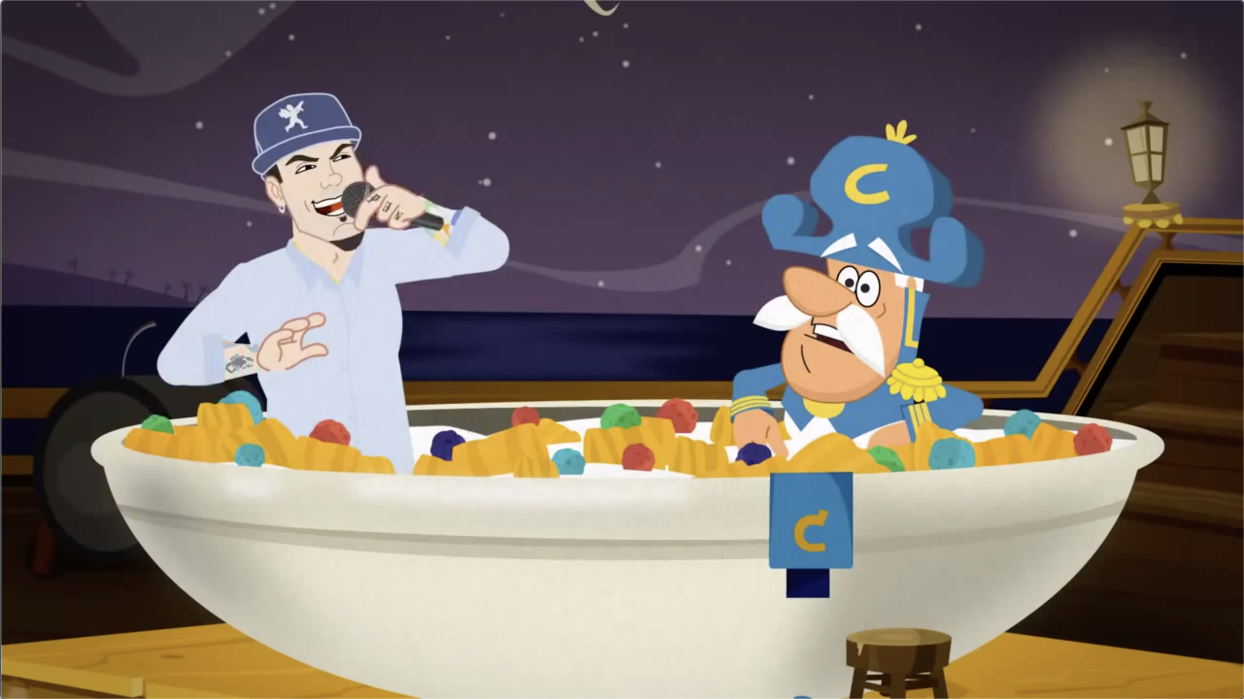Cap'n Crunch with Vanilla Ice