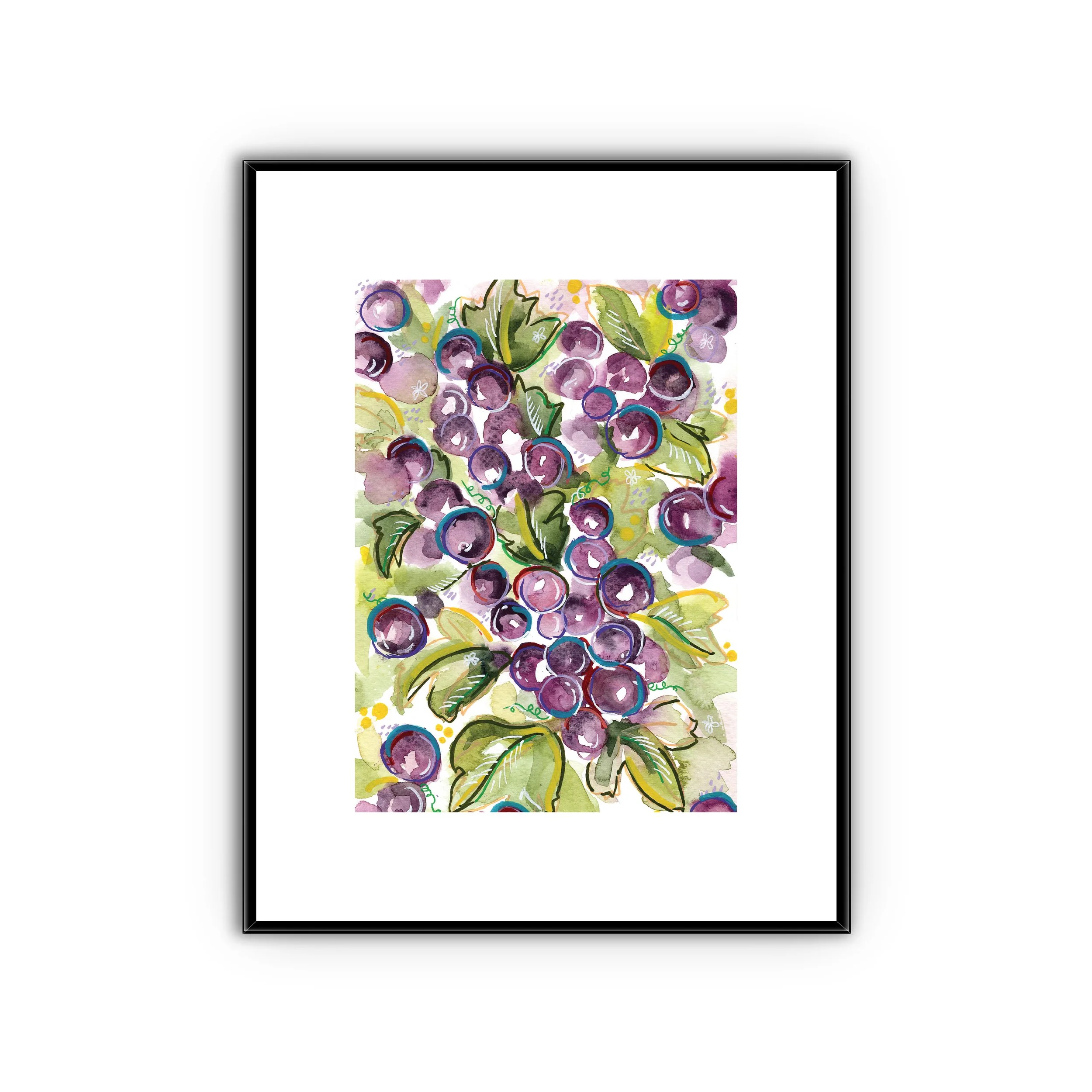Abstract Grapes