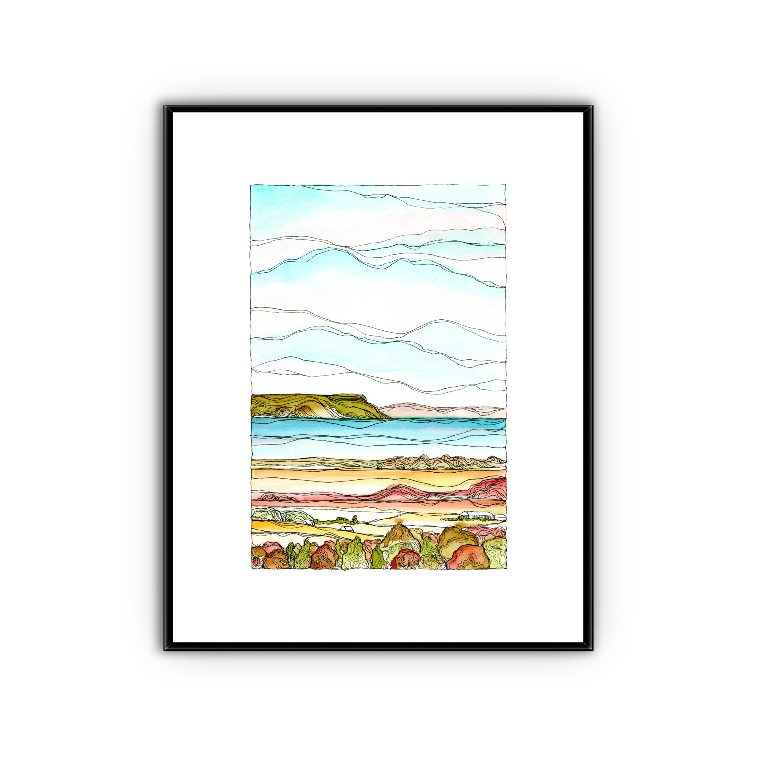 Blomidon - Fall - 8.5" x 11"