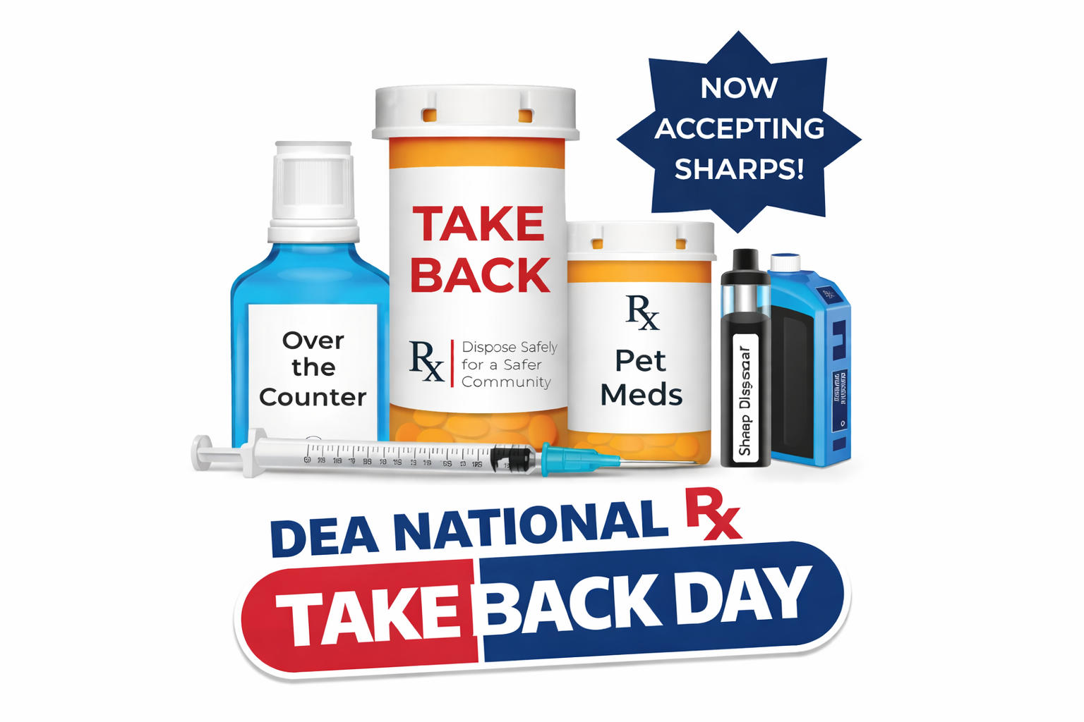 Spring DEA National Drug Take-Back Day 2026