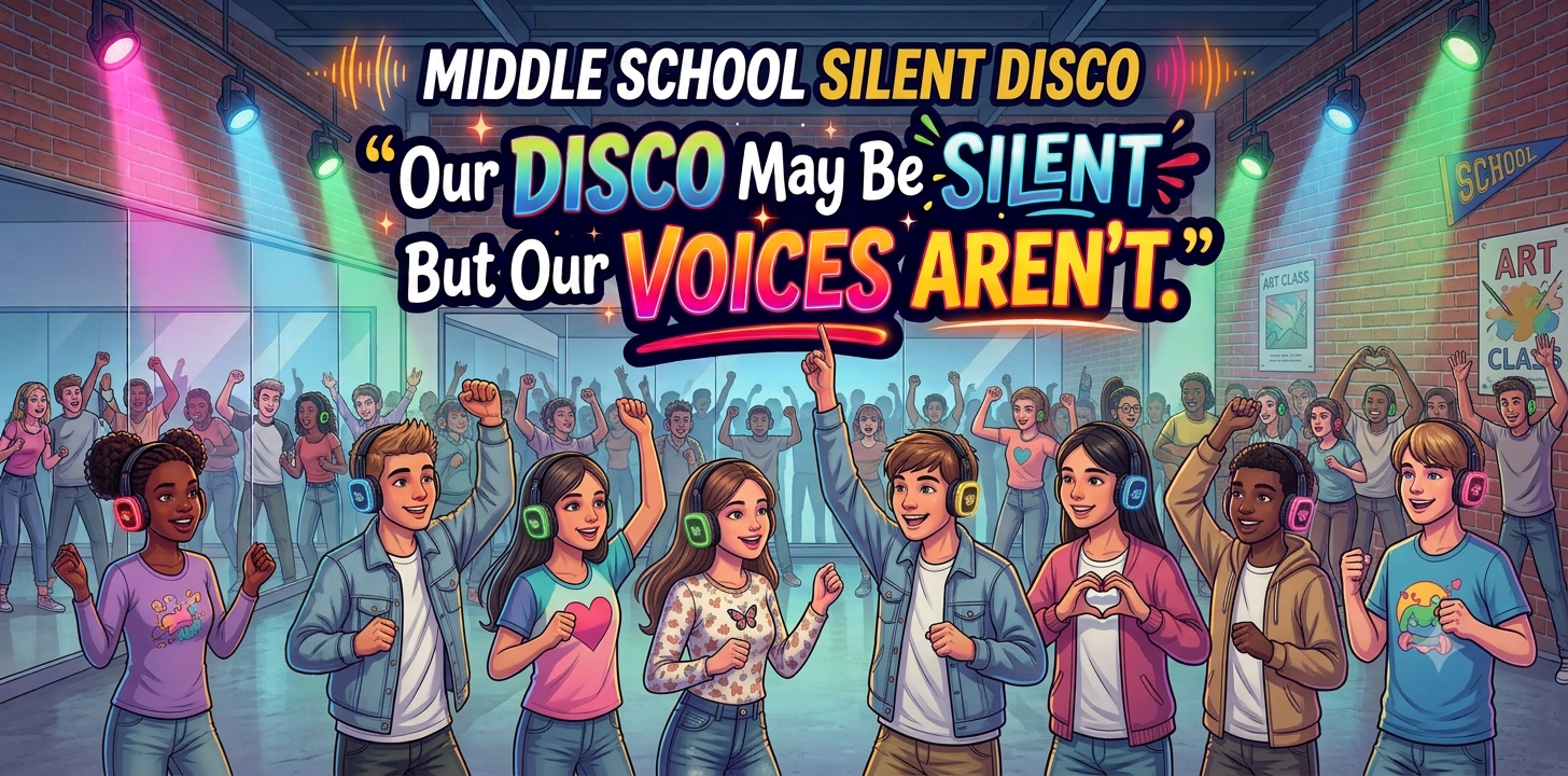 Silent Disco (Middle School Grades 6-8/Ages 10-15)